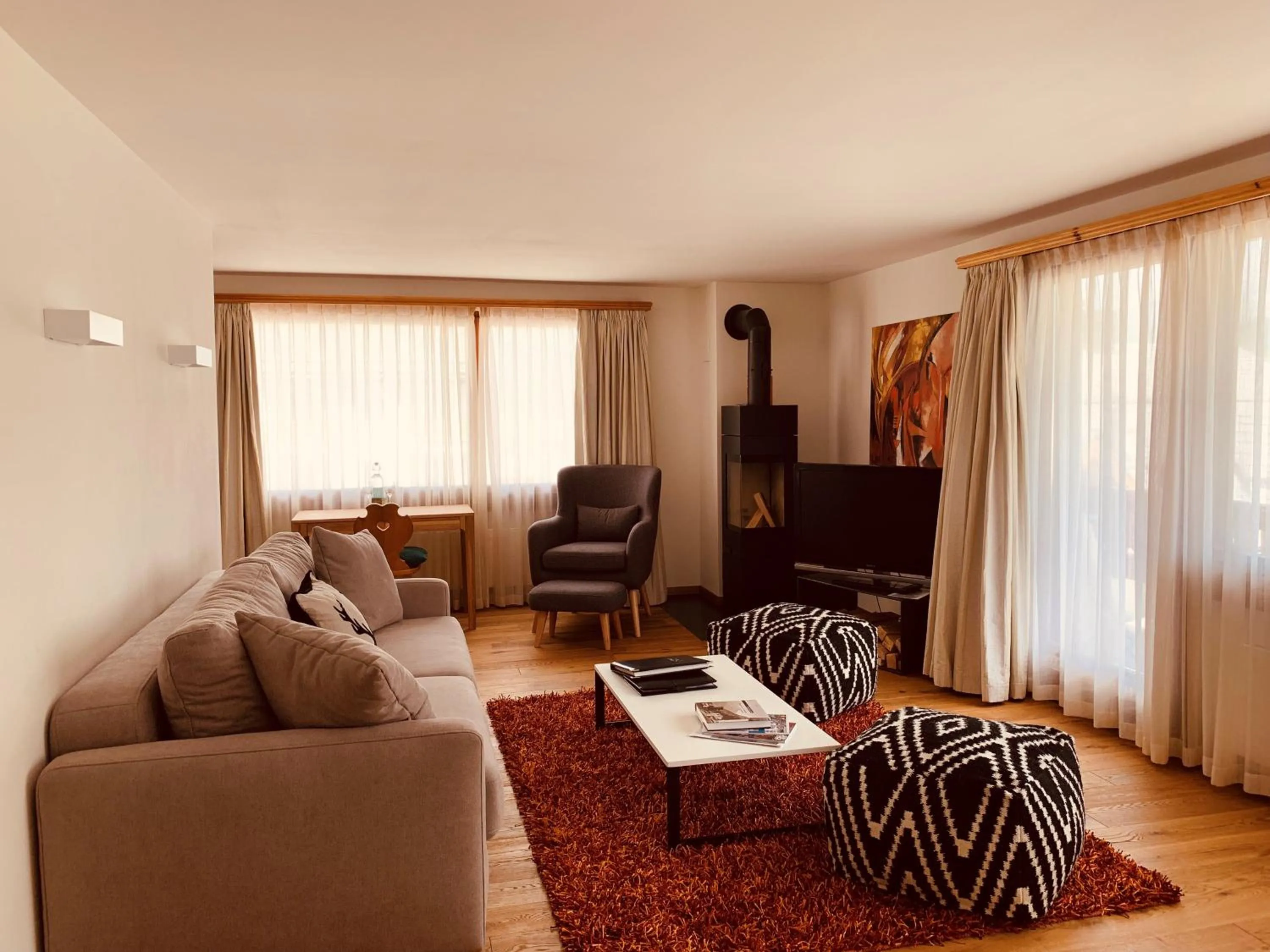 Photo of the whole room in Albana Hotel Silvaplana