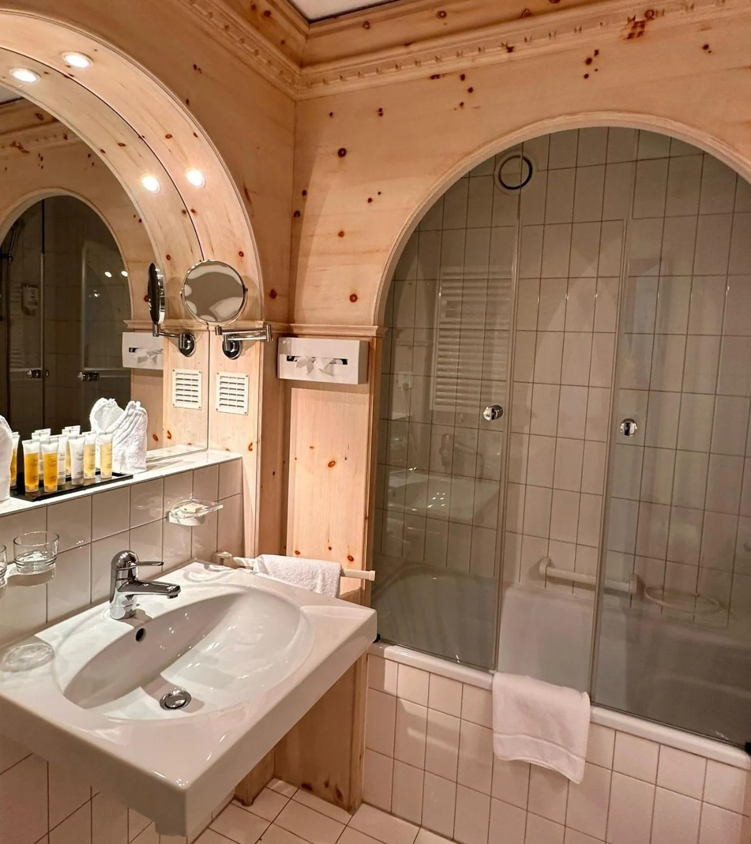 Bathroom in Albana Hotel Silvaplana