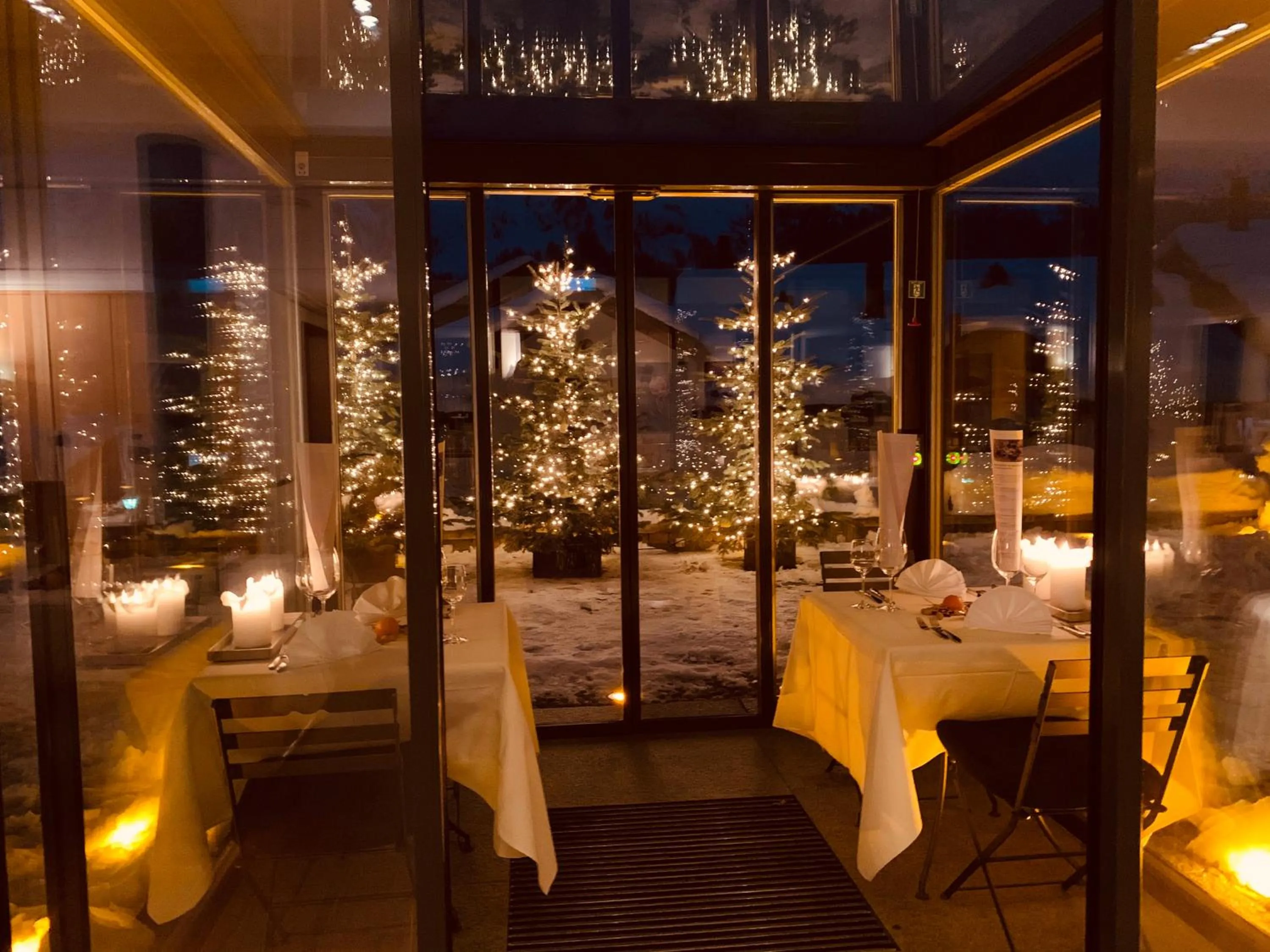 Restaurant/places to eat in Albana Hotel Silvaplana