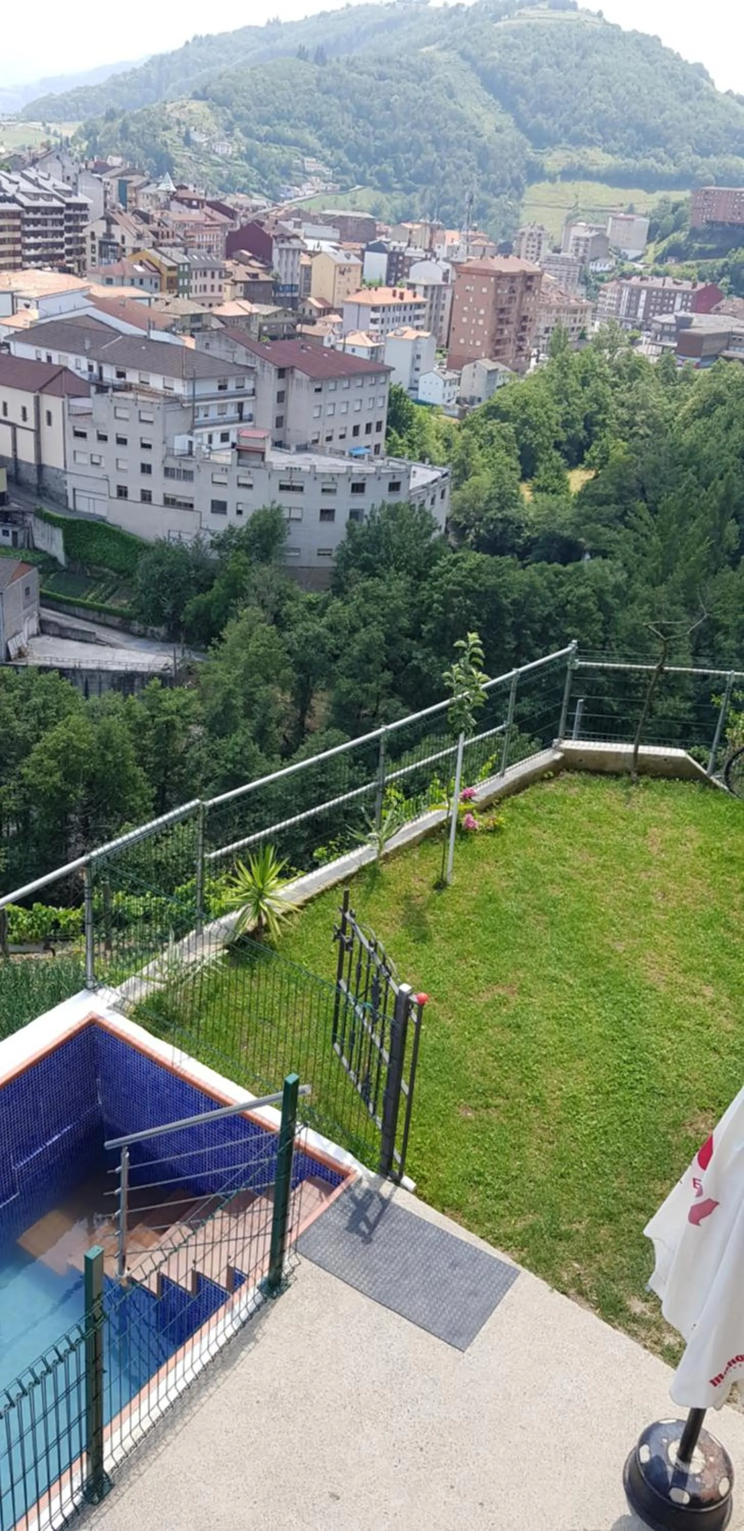 Garden view in Hotel Alina