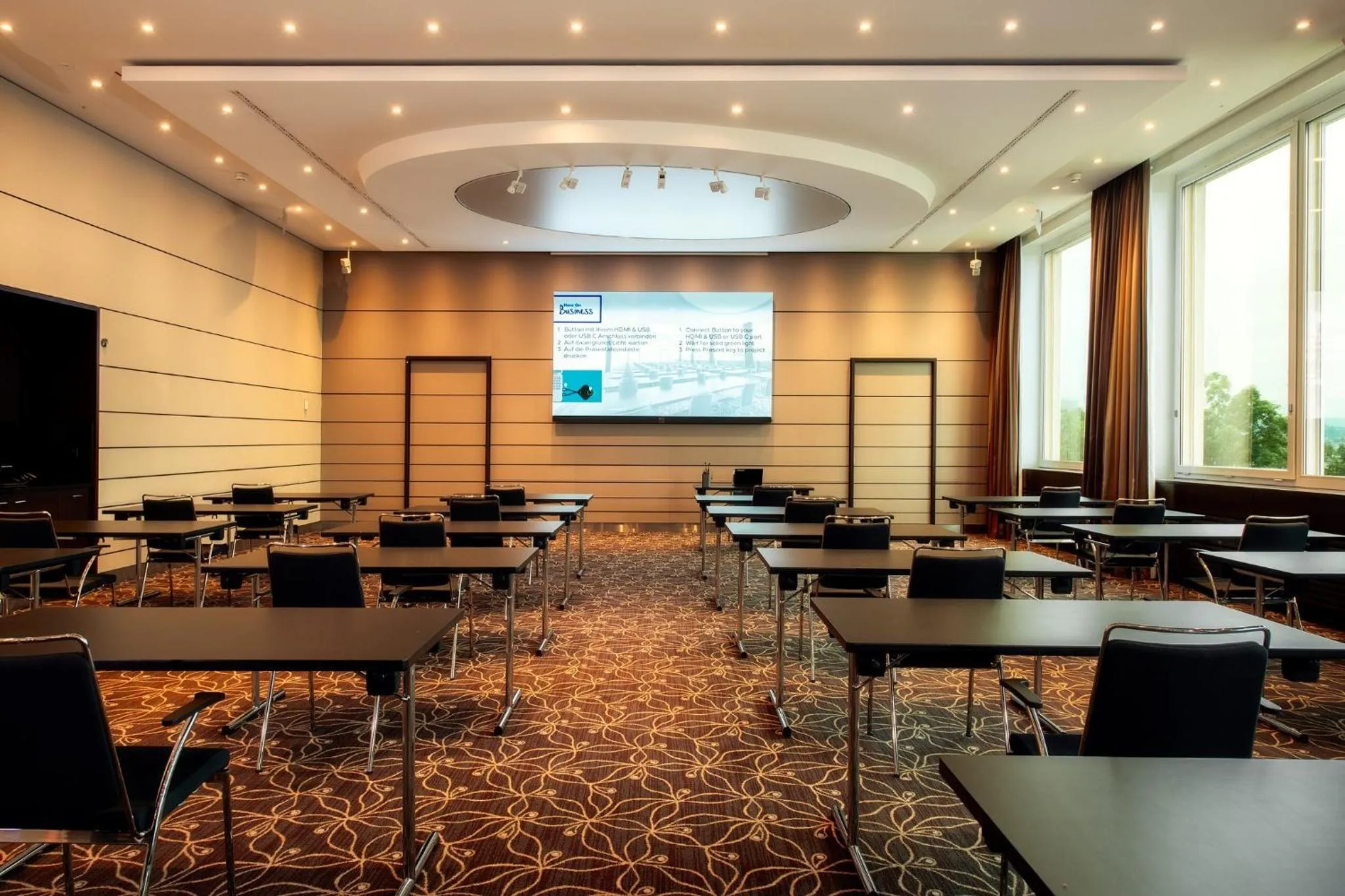 Meeting/conference room in Hilton Zurich Airport