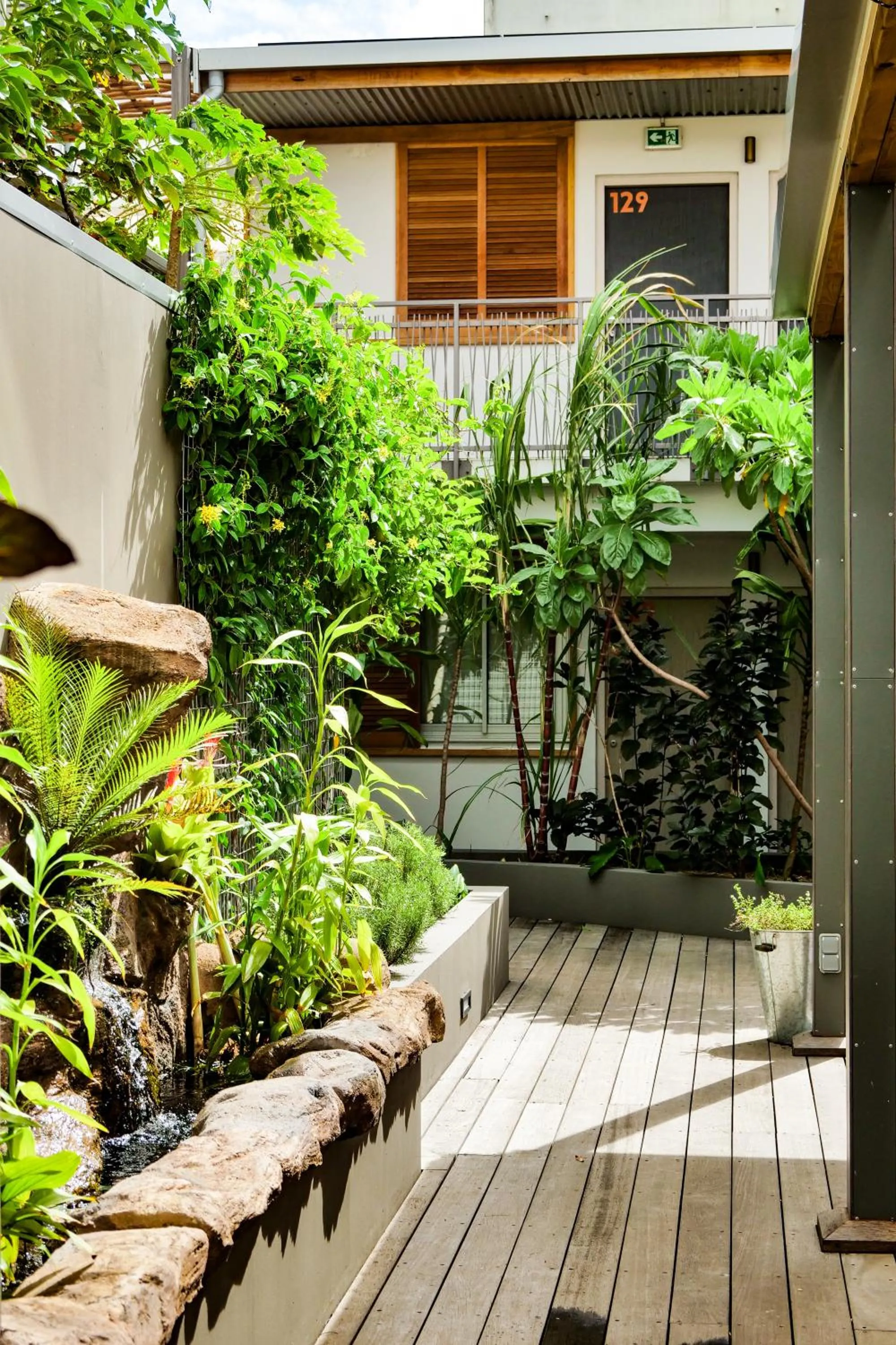 Patio in Gondwana City Art