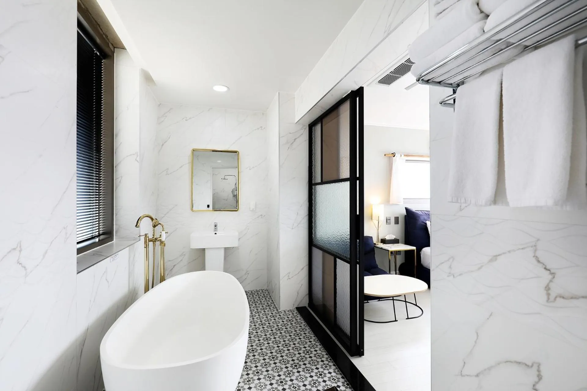 Bath in Cornerstone Hotel