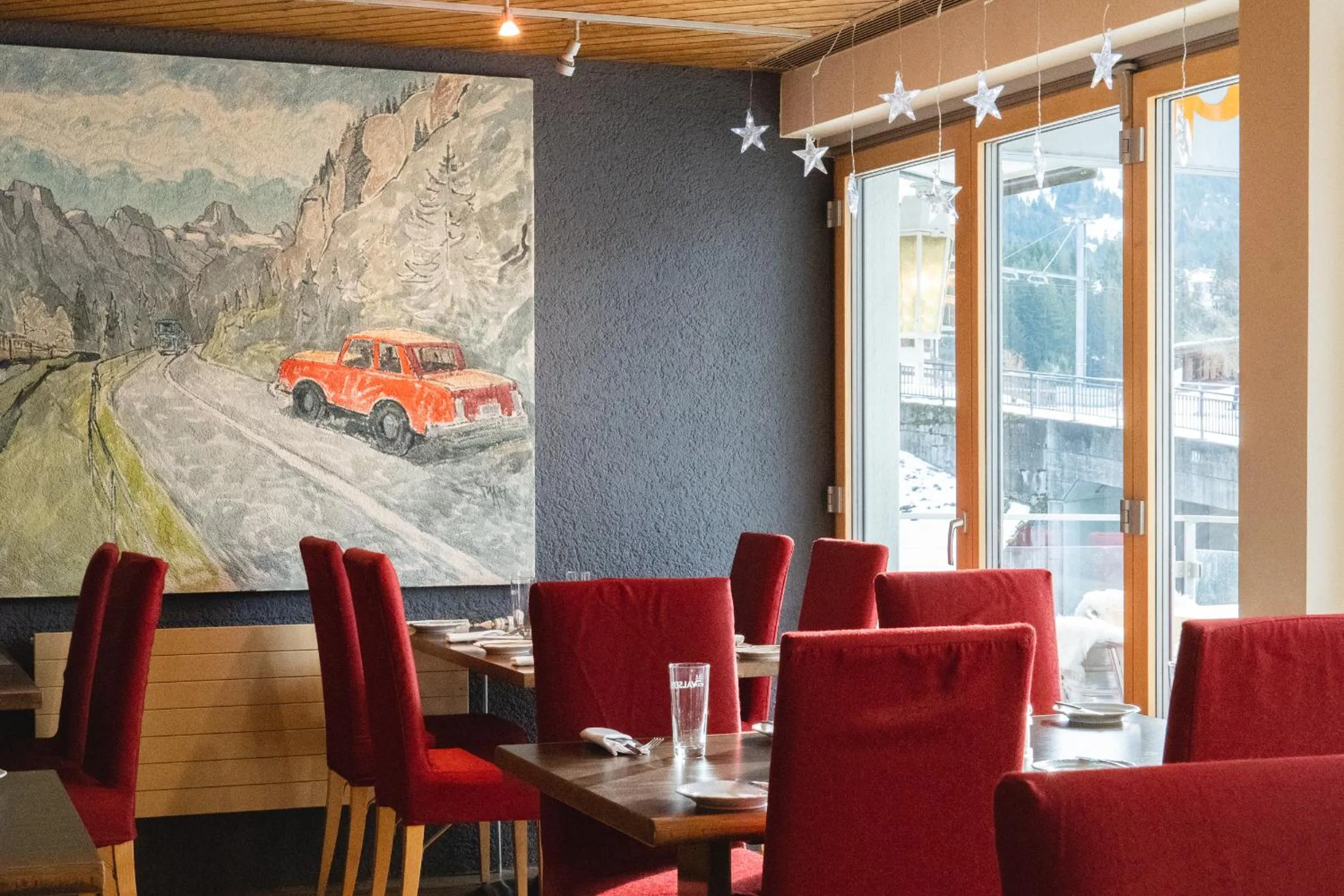 Restaurant/places to eat in Hotel Silberhorn - Residences & Spa Wengen