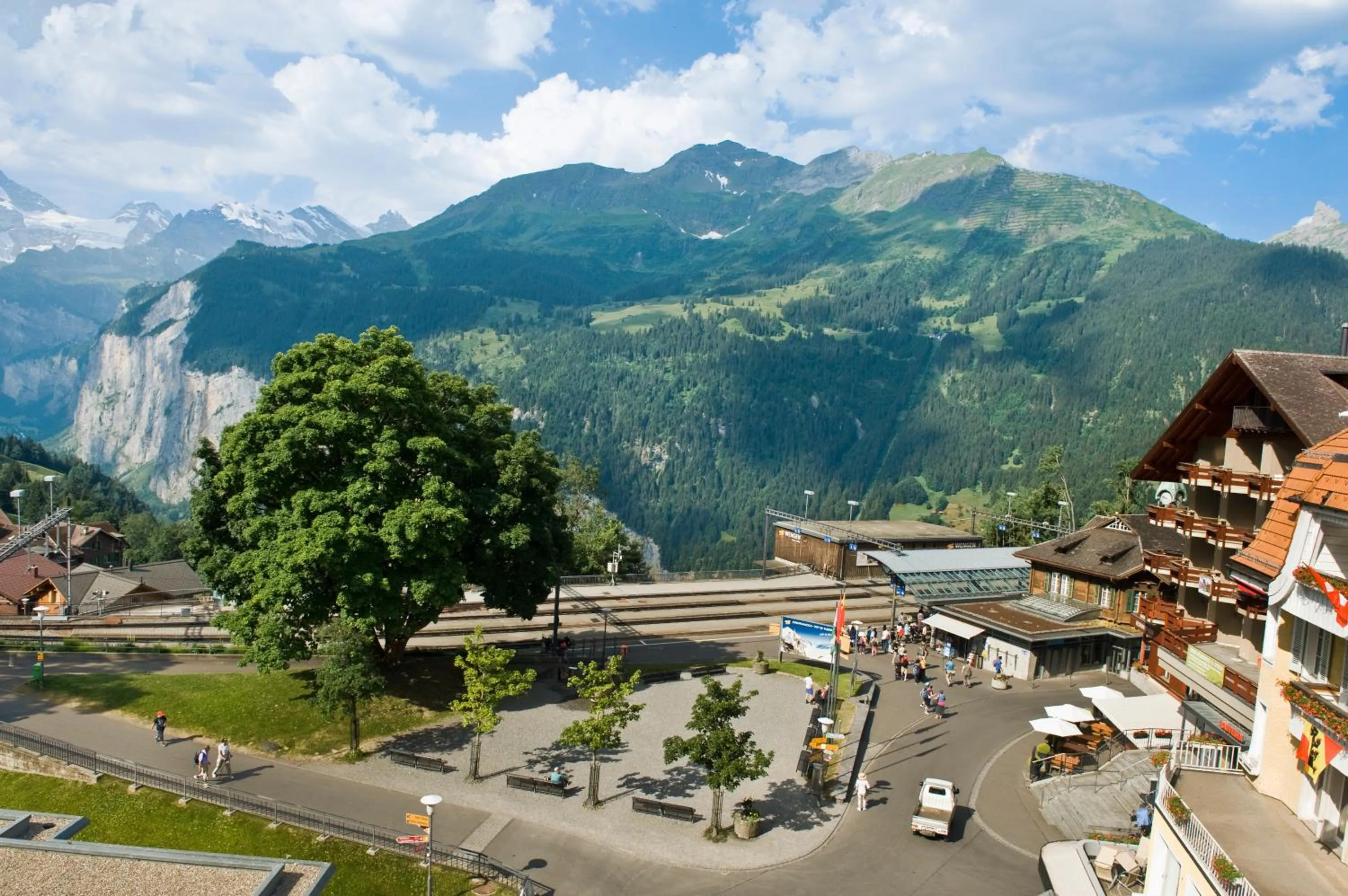 Mountain view in Hotel Silberhorn - Residences & Spa Wengen