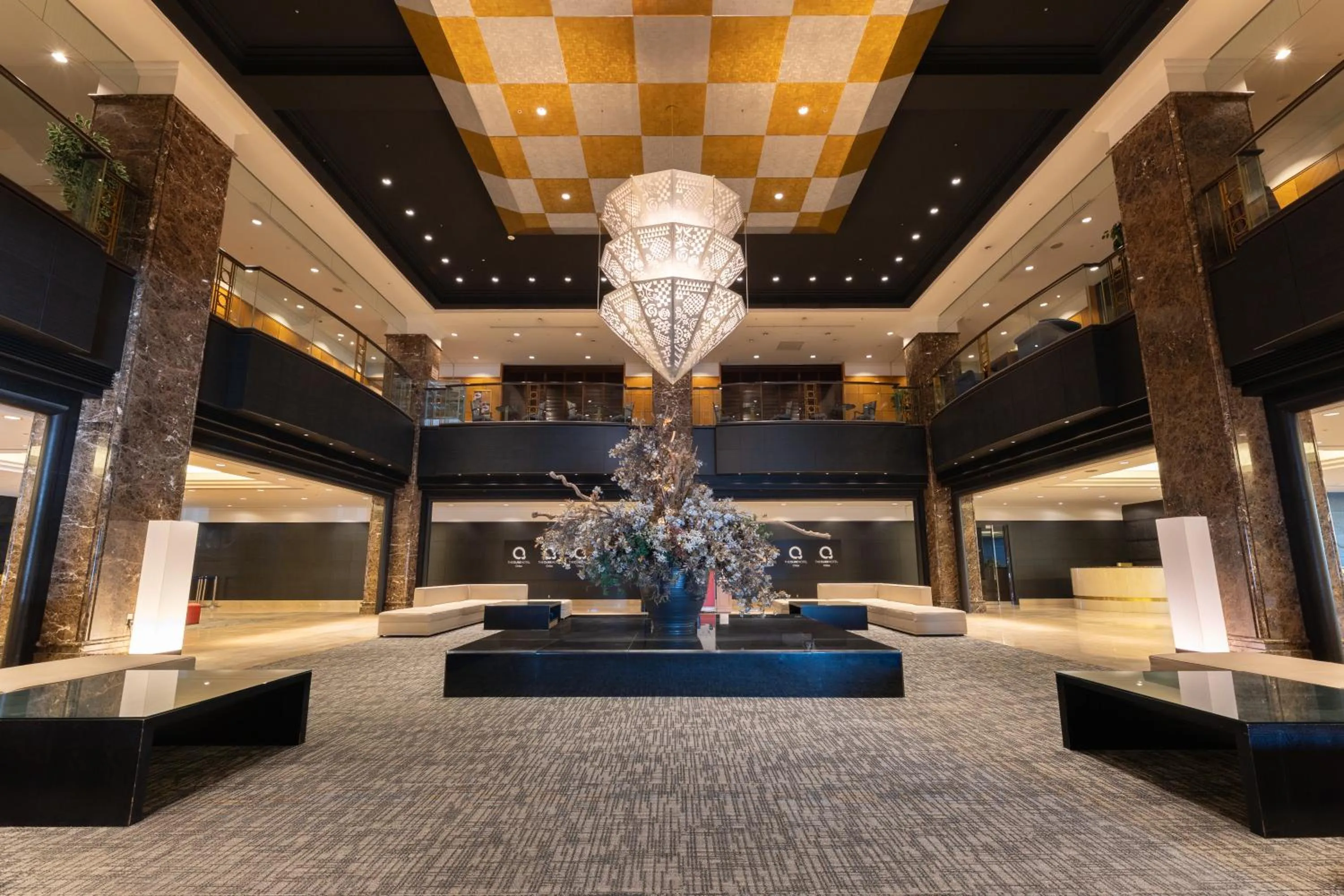 Lobby or reception in The QUBE Hotel Chiba
