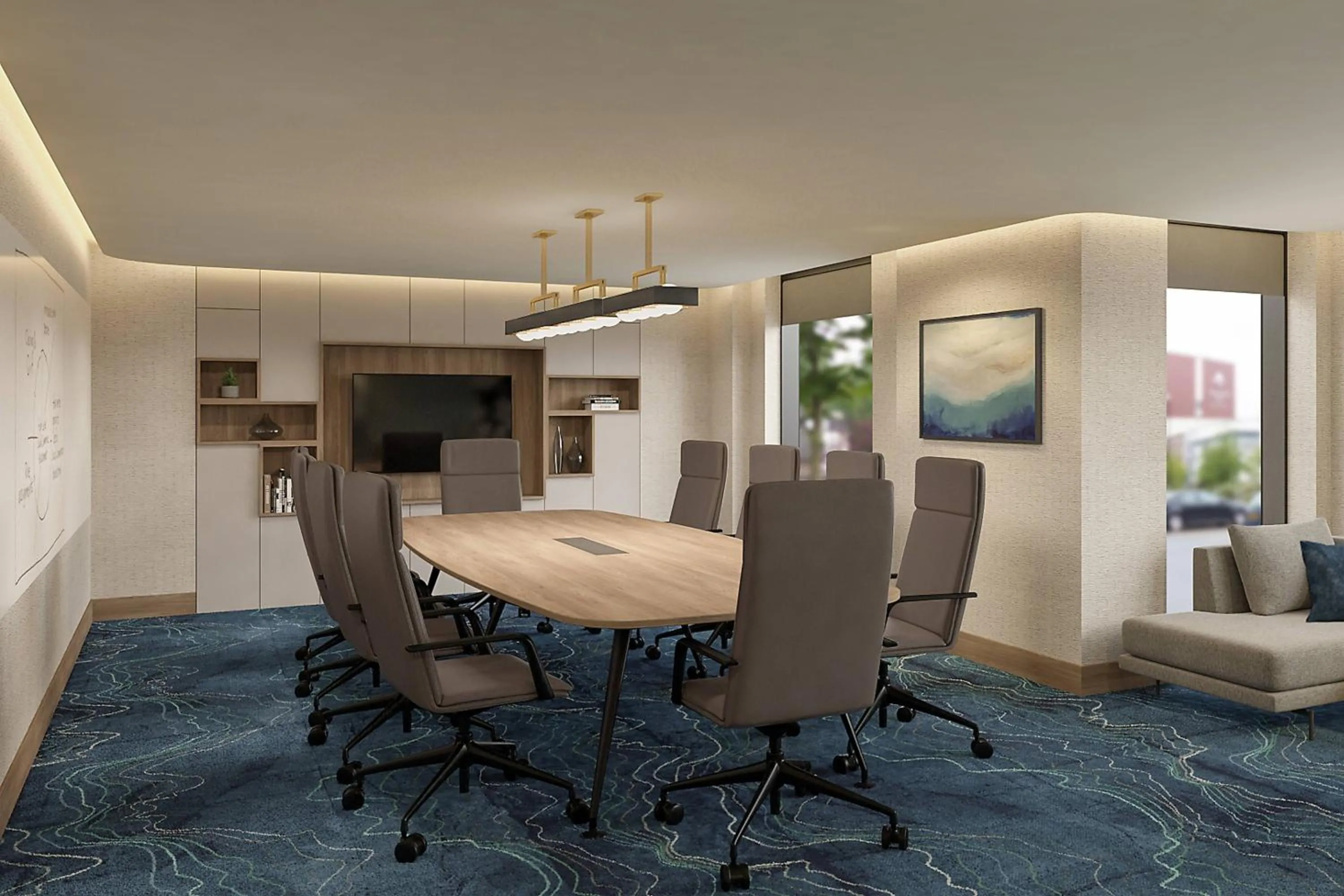 Meeting/conference room in Courtyard by Marriott London Heathrow Airport