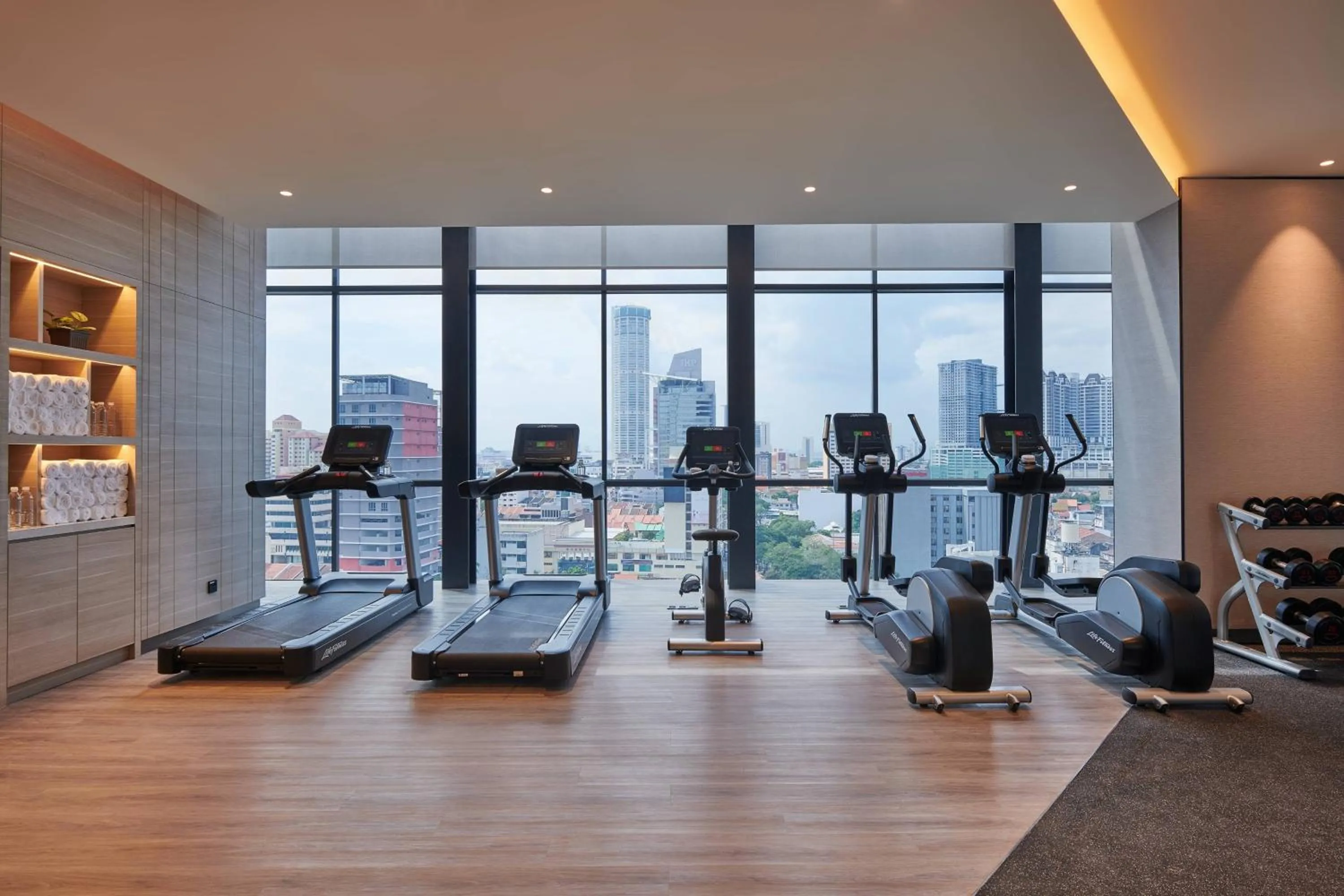 Fitness centre/facilities in Courtyard by Marriott Penang