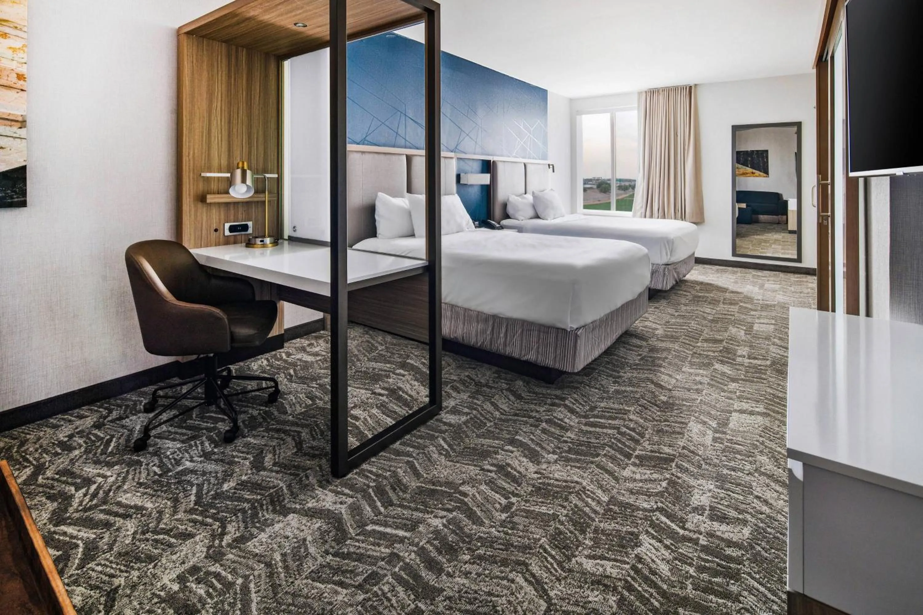 Bedroom, Bed in SpringHill Suites by Marriott Phoenix Goodyear