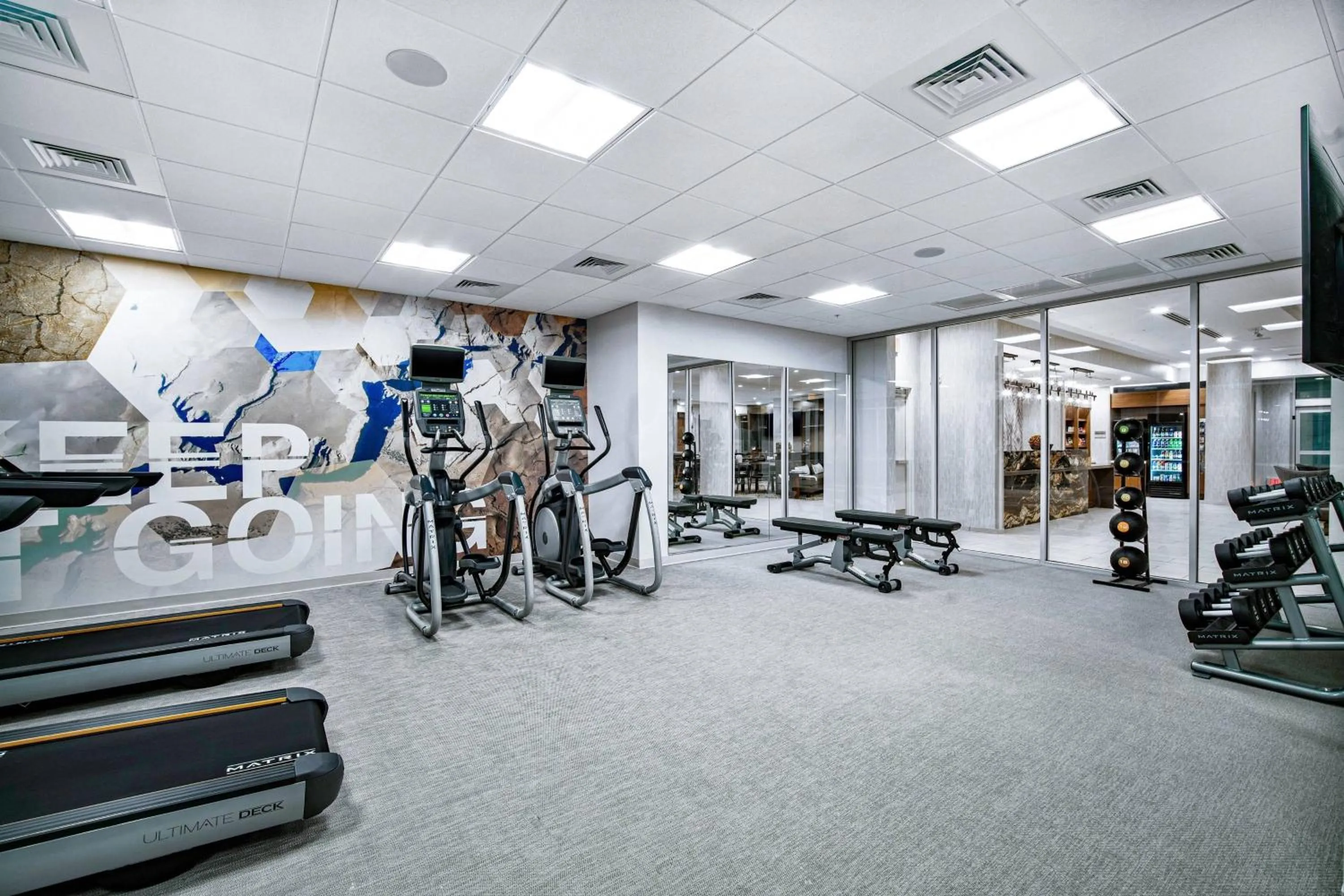 Fitness centre/facilities in SpringHill Suites by Marriott Phoenix Goodyear