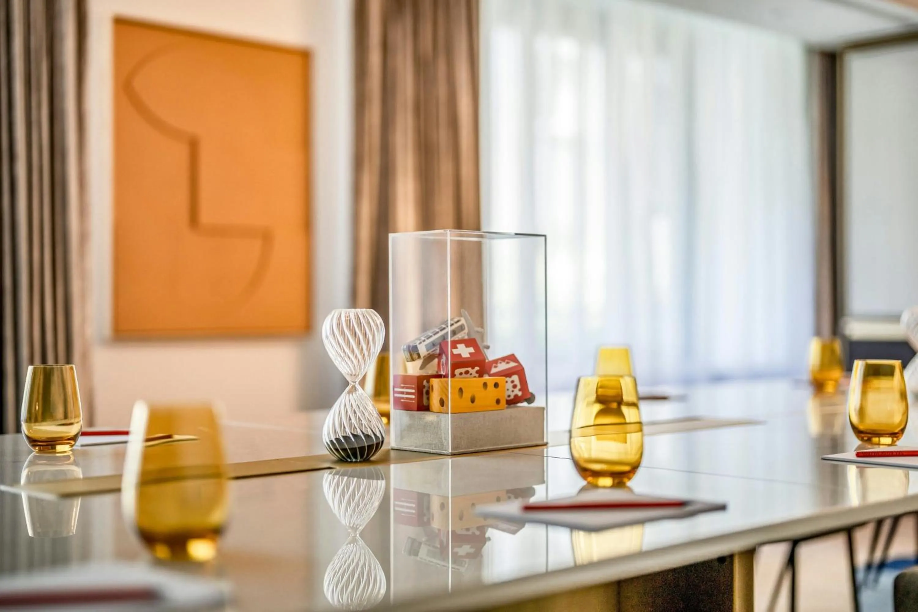 Meeting/conference room in Neues Schloss Privat Hotel Zurich, Autograph Collection