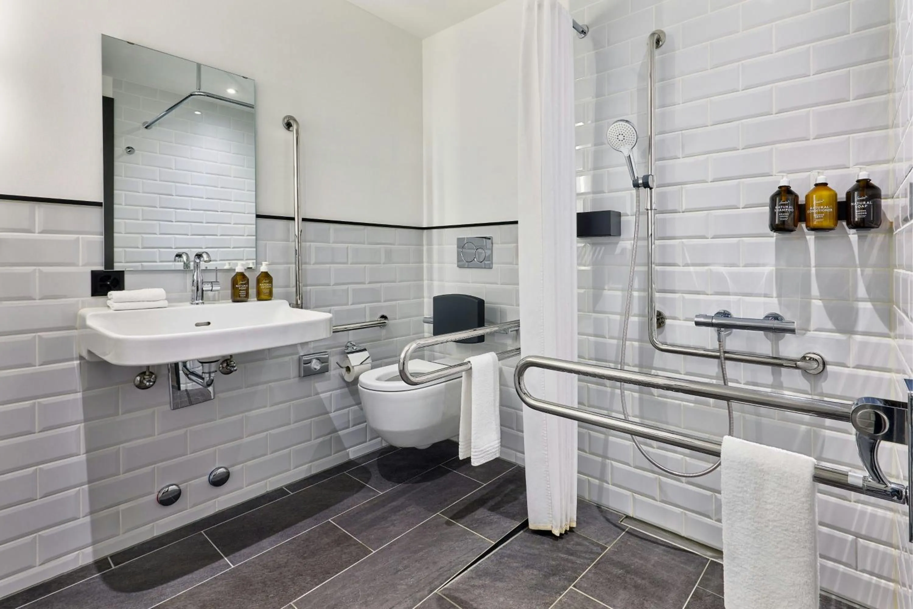 Bathroom in Neues Schloss Privat Hotel Zurich, Autograph Collection