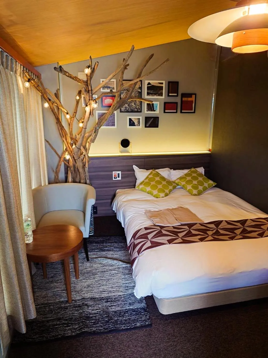 Bed in HALE Kyoto Toji