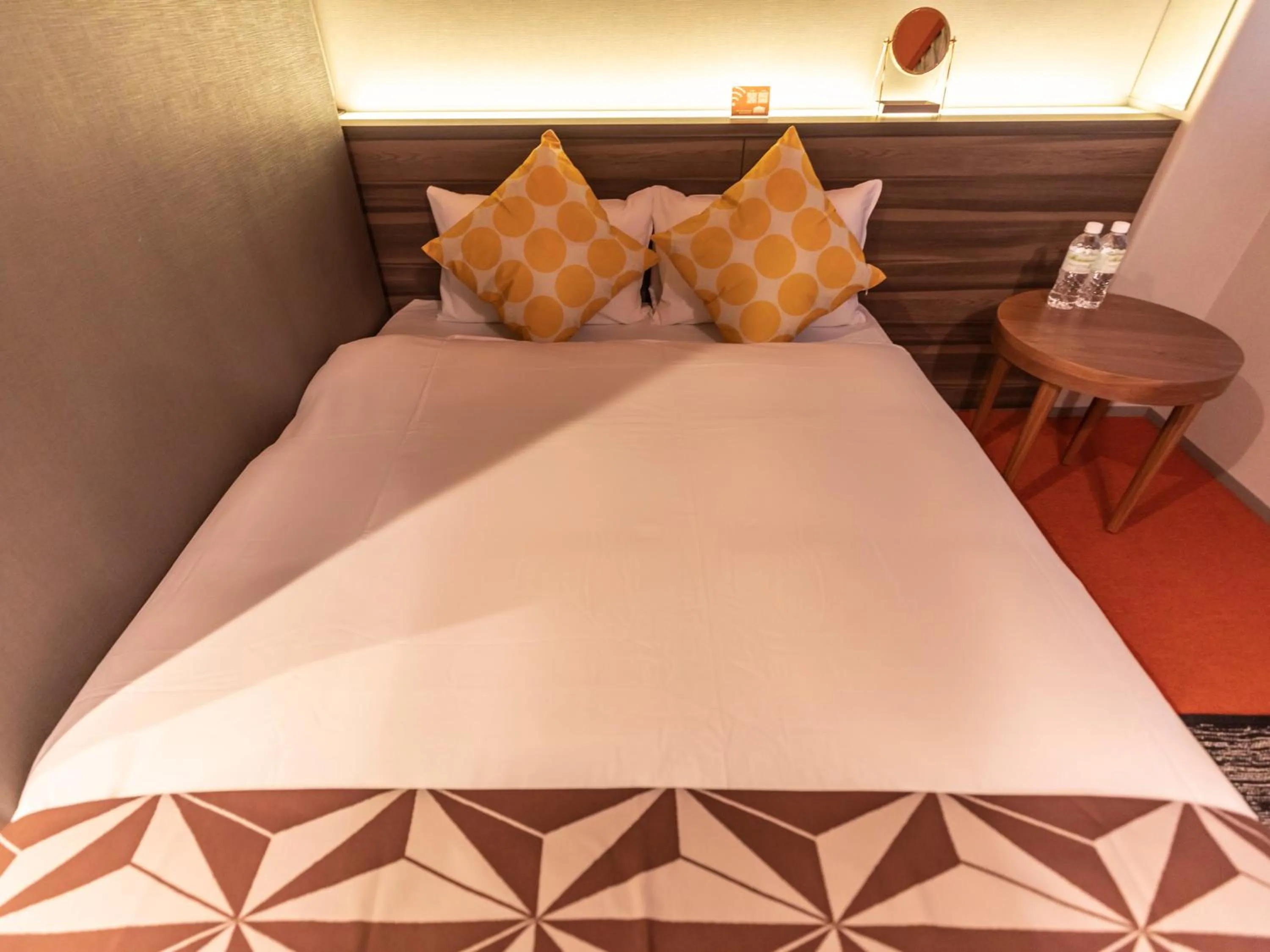 Bed in HALE Kyoto Toji