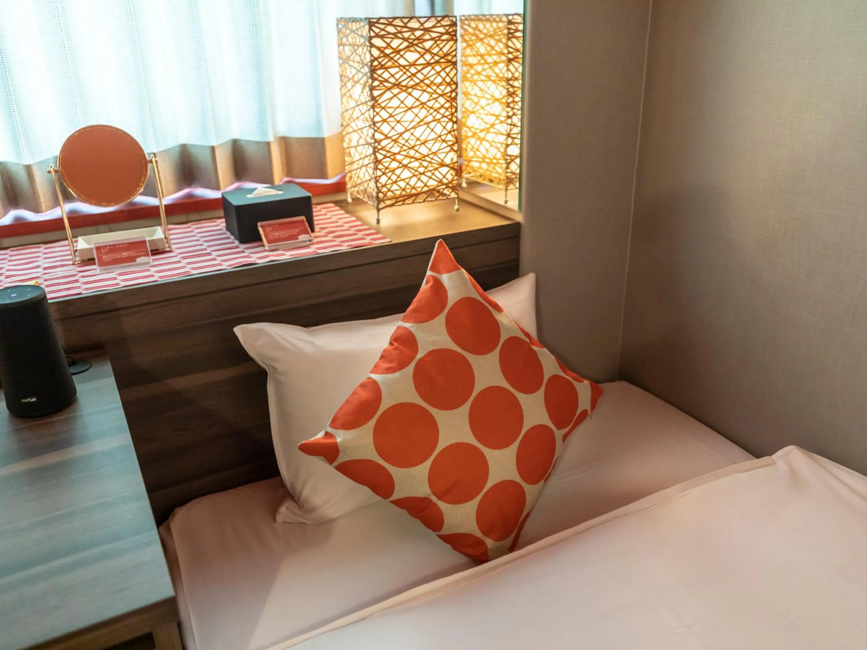 Bed in HALE Kyoto Toji