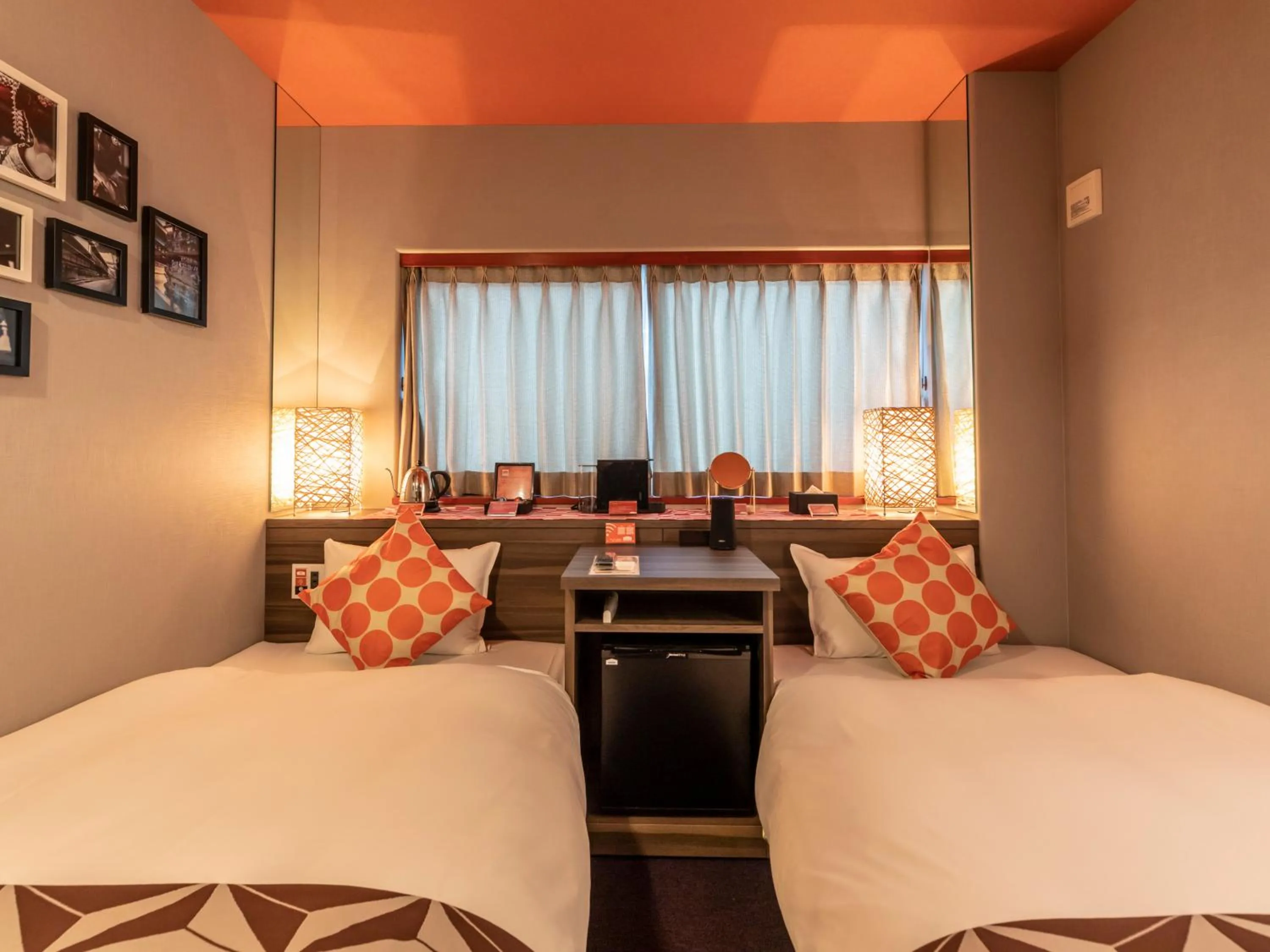 Bed in HALE Kyoto Toji