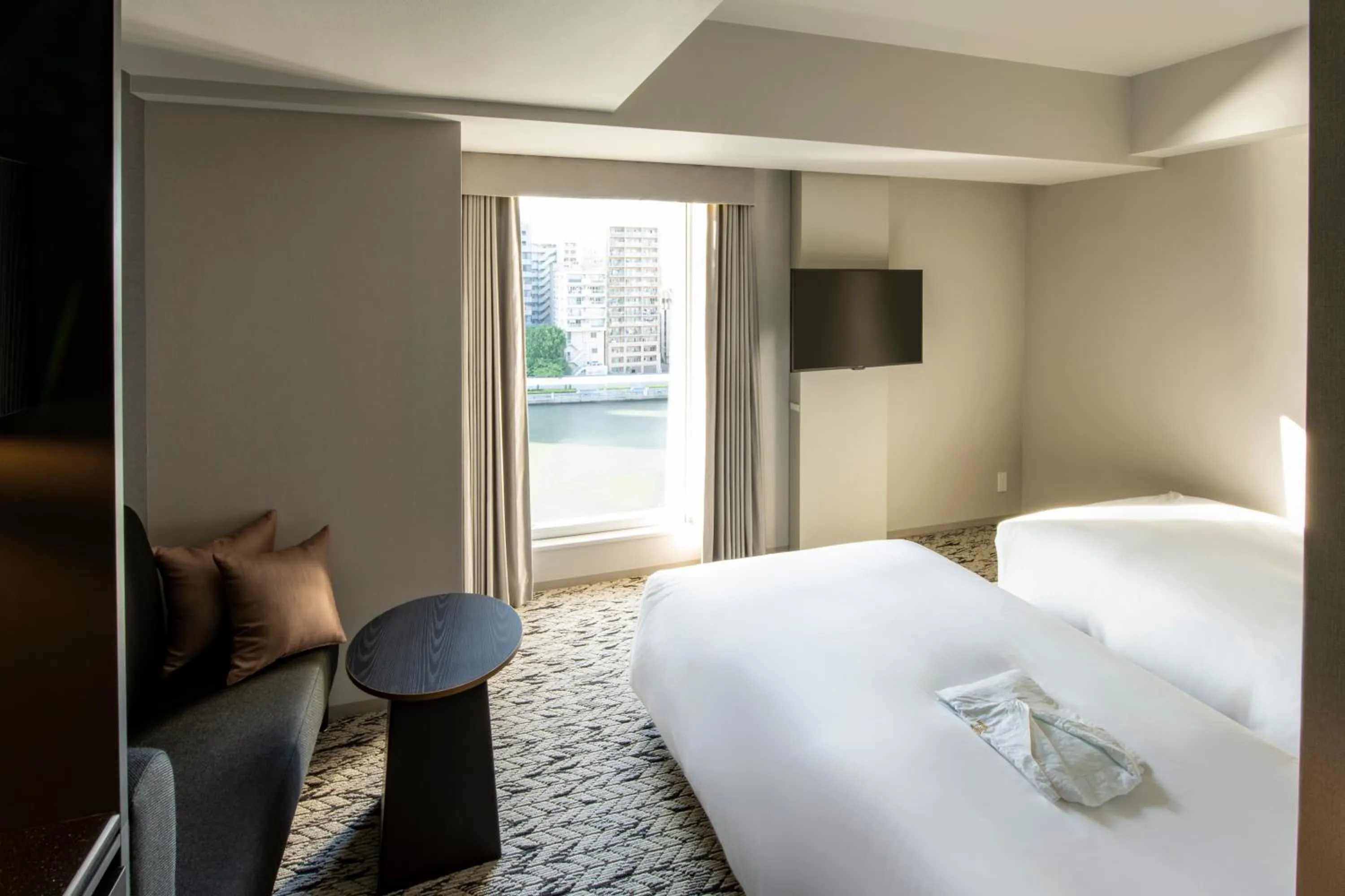 Photo of the whole room, Bed in The Gate Hotel Ryogoku by Hulic