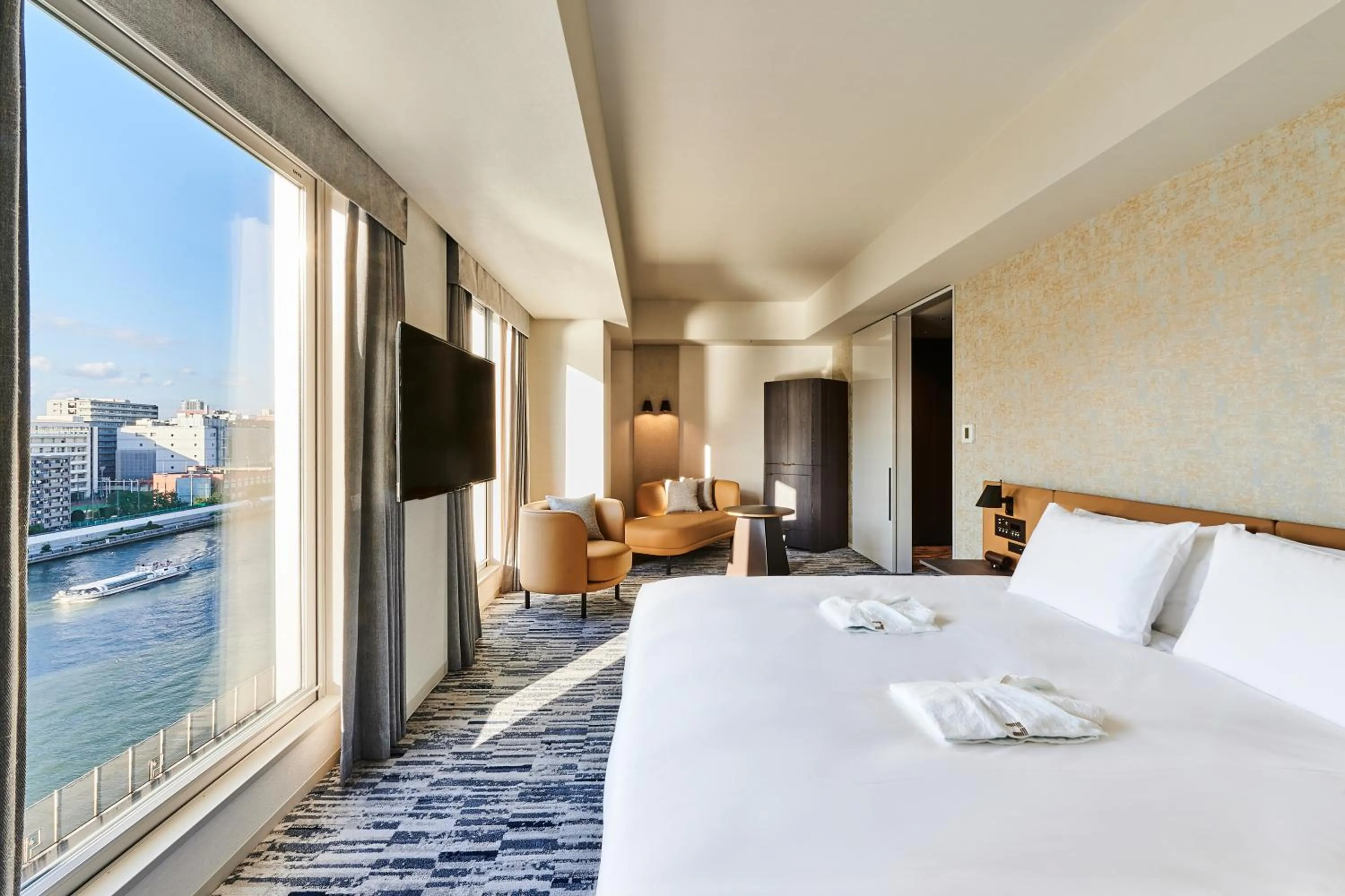 Photo of the whole room, Bed in The Gate Hotel Ryogoku by Hulic