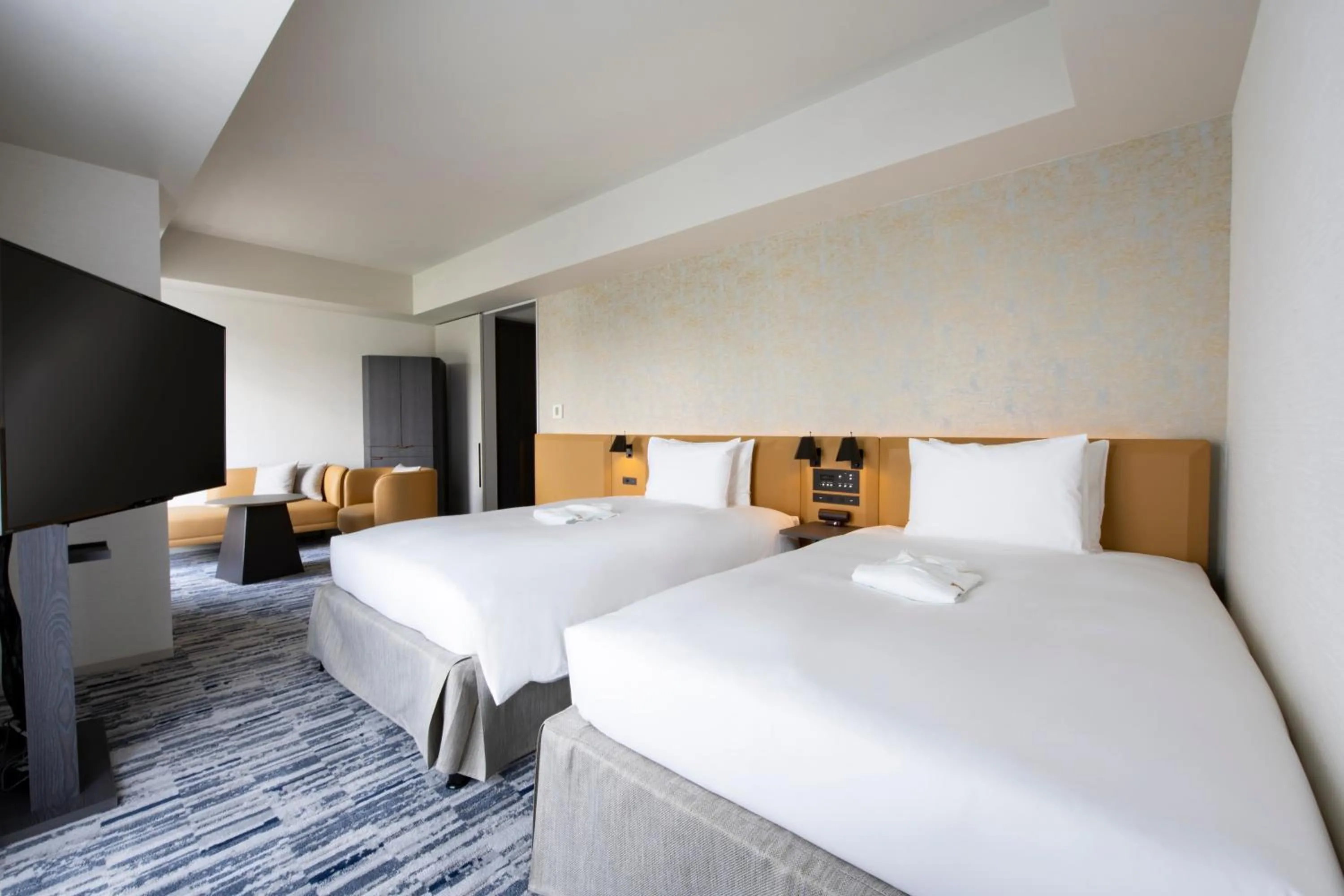 Bed in The Gate Hotel Ryogoku by Hulic