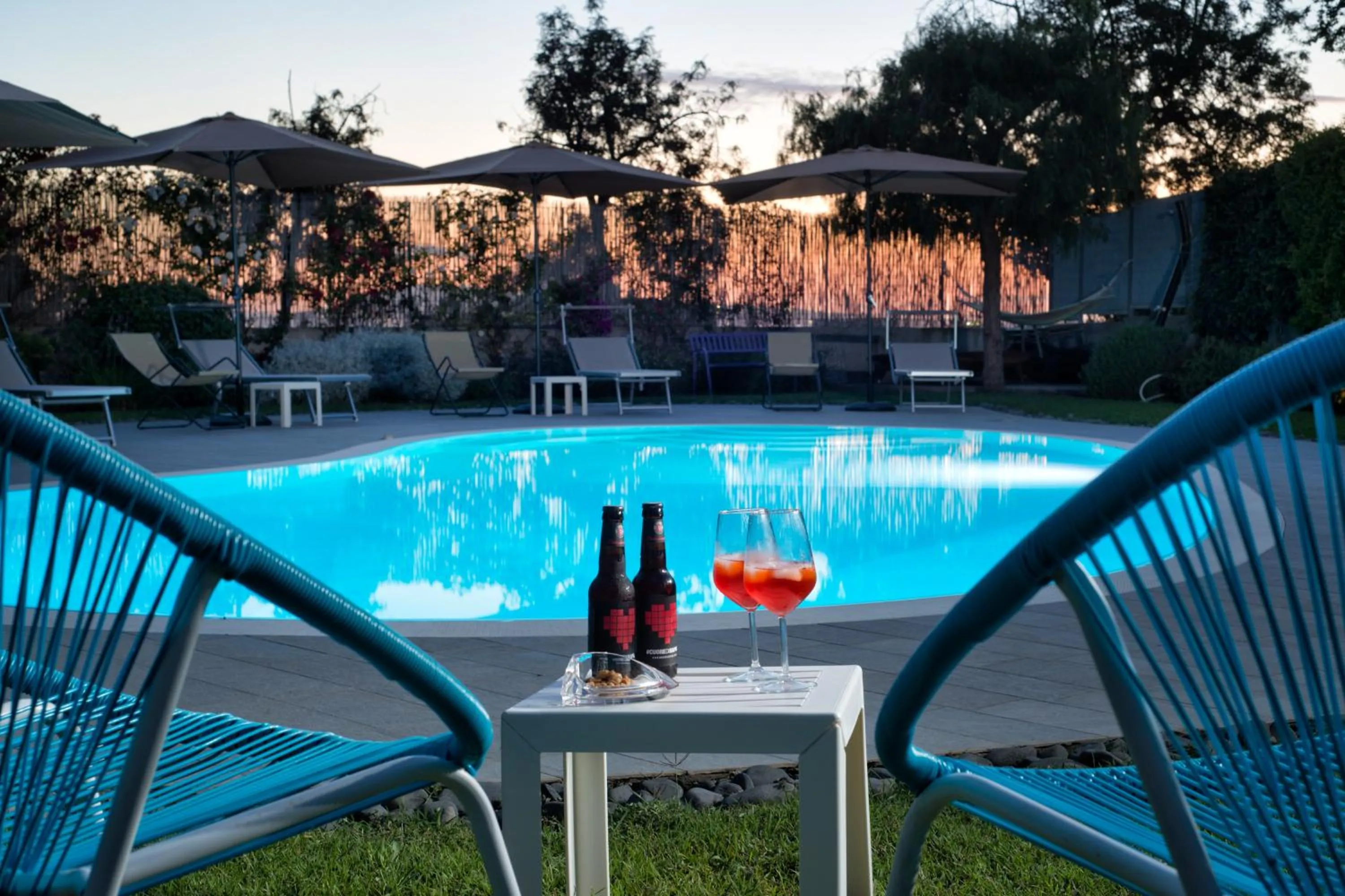 Swimming pool in Maison Di Fiore B&B