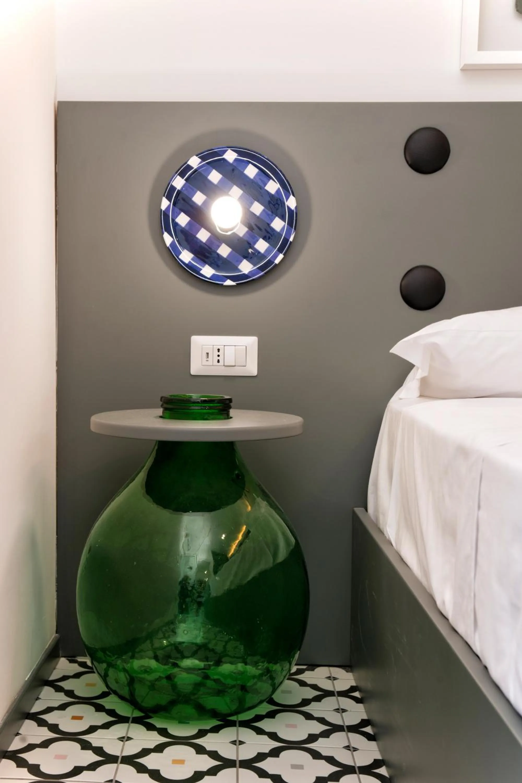 Decorative detail, Bed in Maison Di Fiore B&B