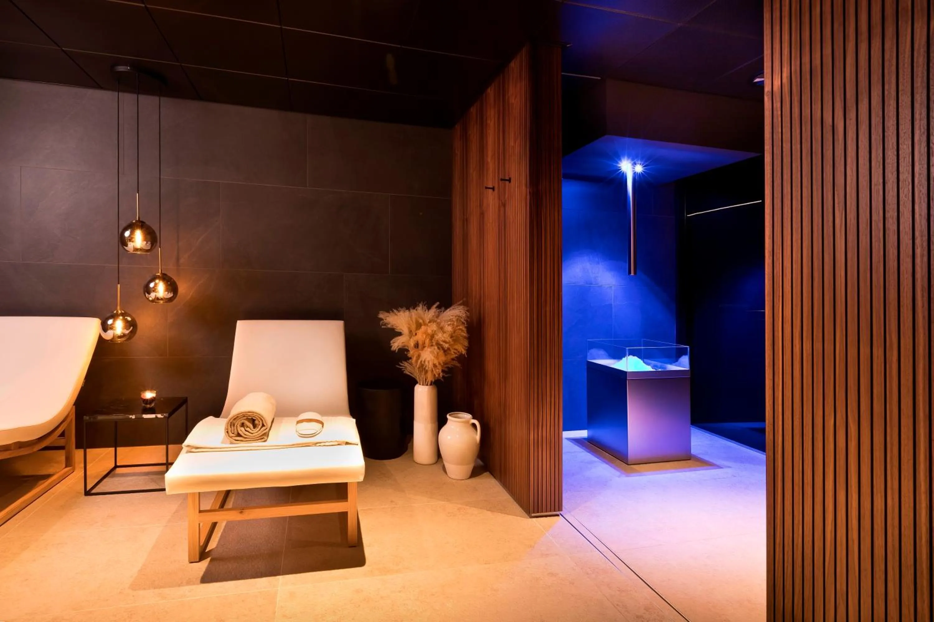 Sauna in Hotel la Palma au Lac