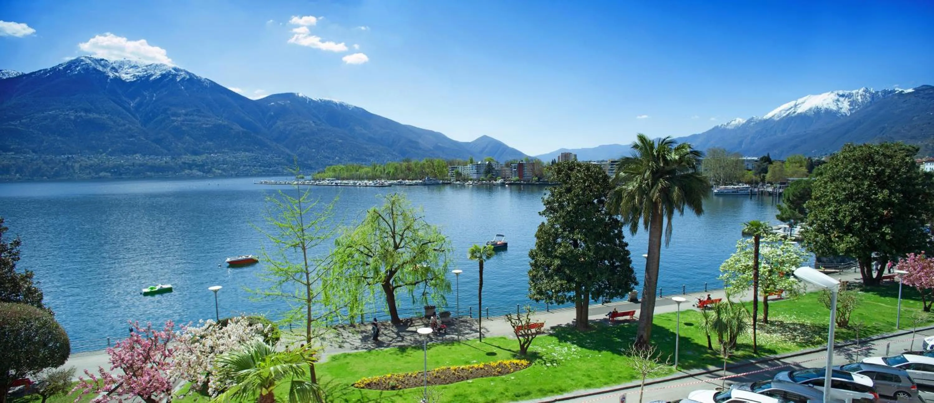 Lake view in Hotel la Palma au Lac