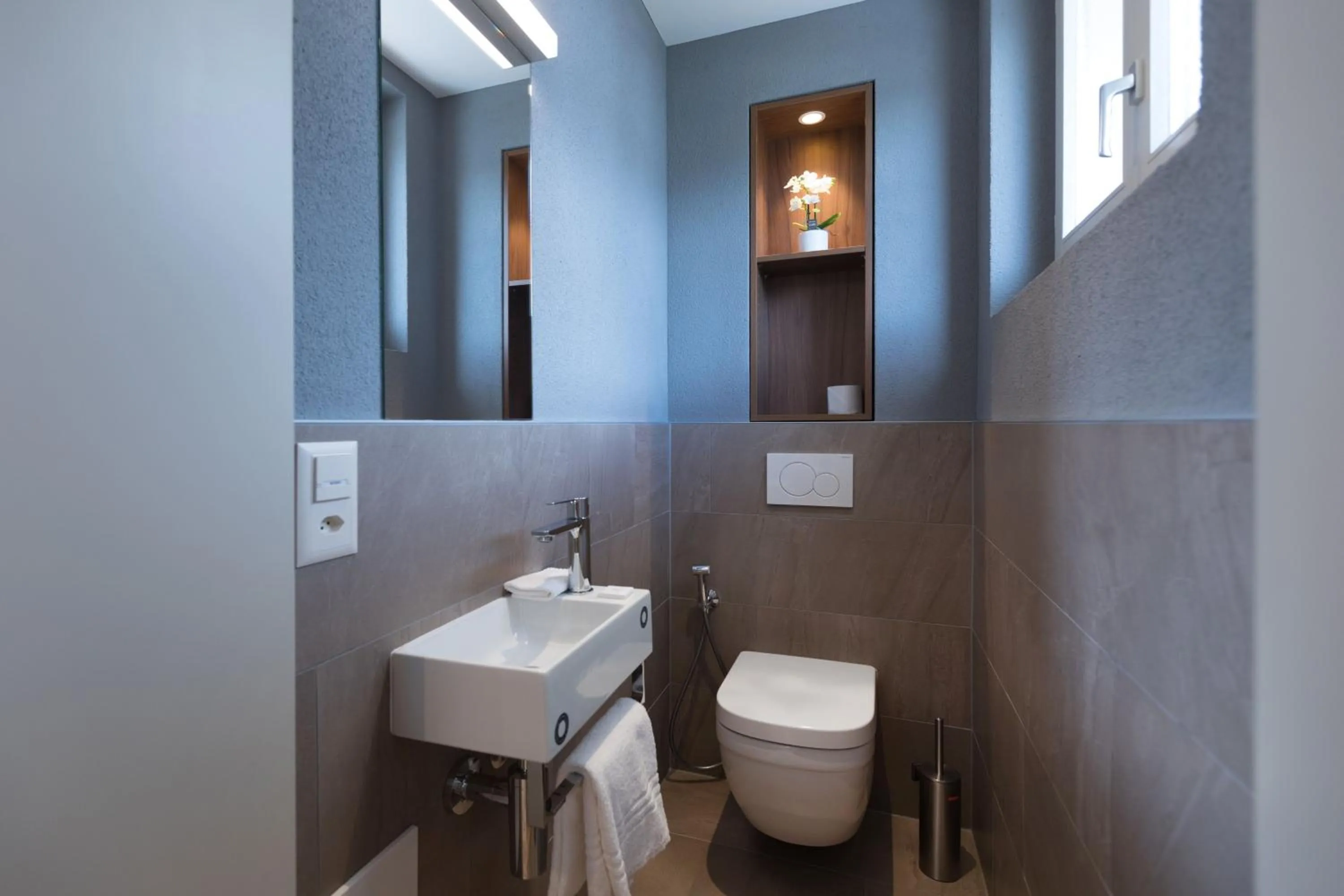 Bathroom in Hotel la Palma au Lac