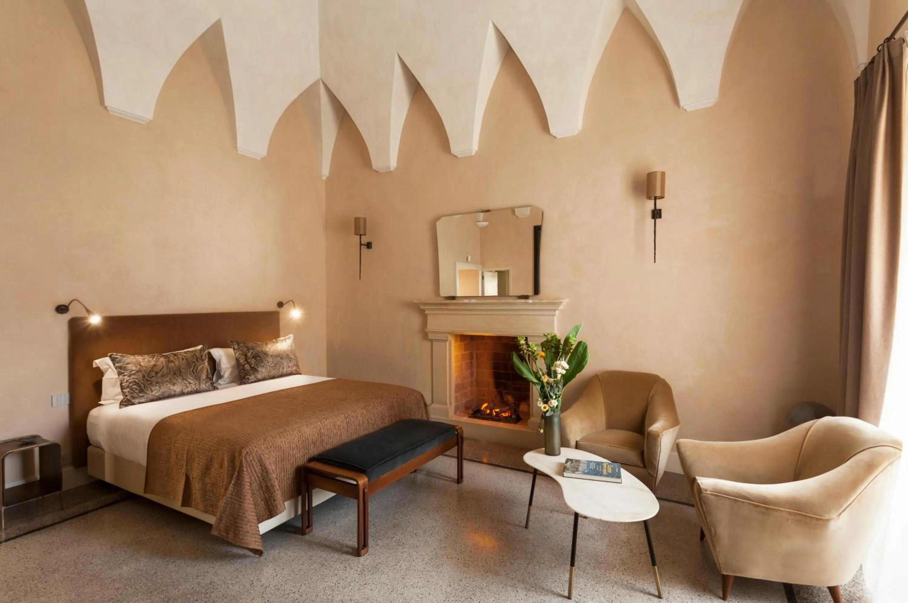 Bedroom, Bed in Palazzo Maresgallo Suites & SPA