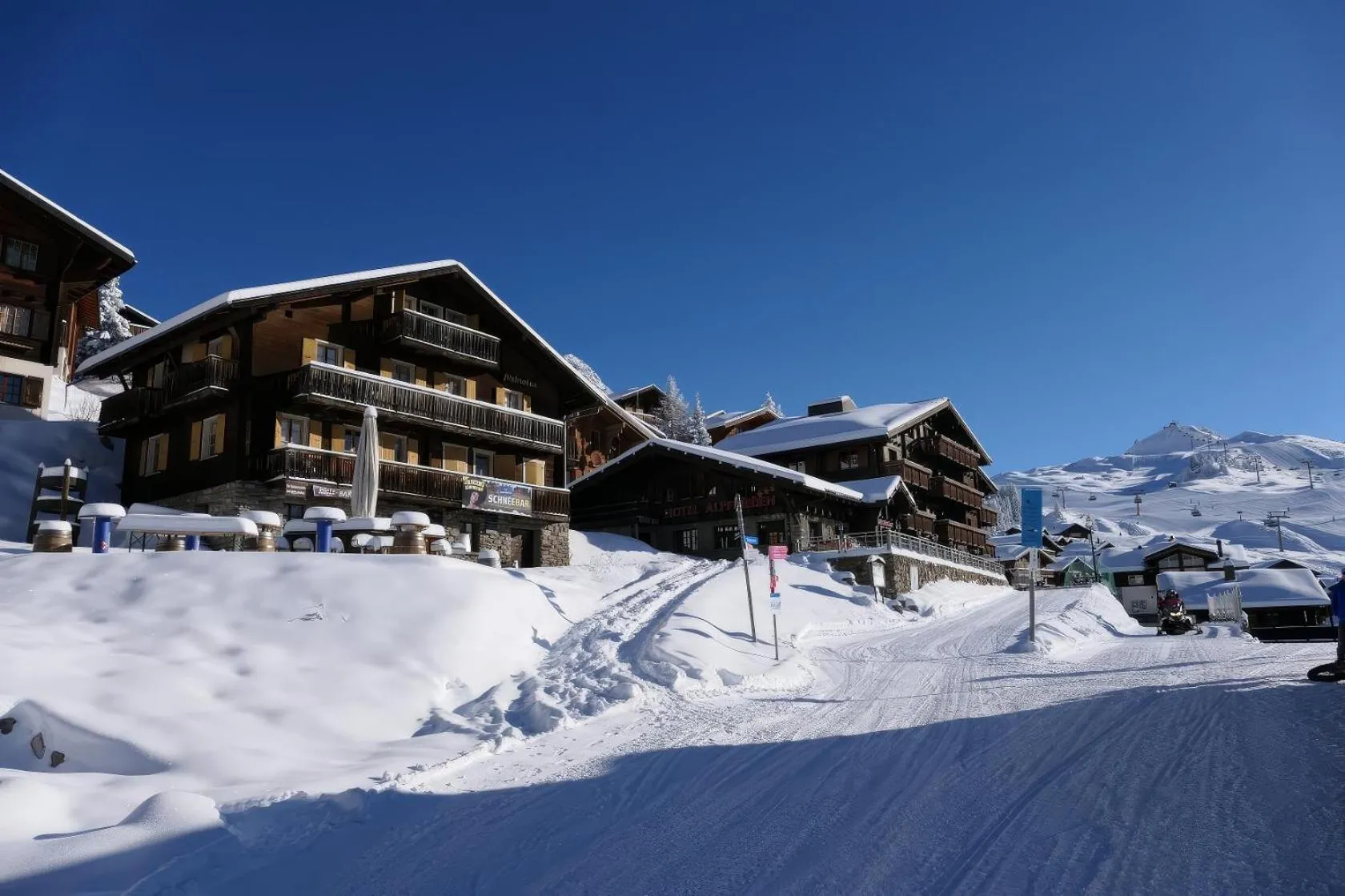 Property building in Hotel Alpfrieden
