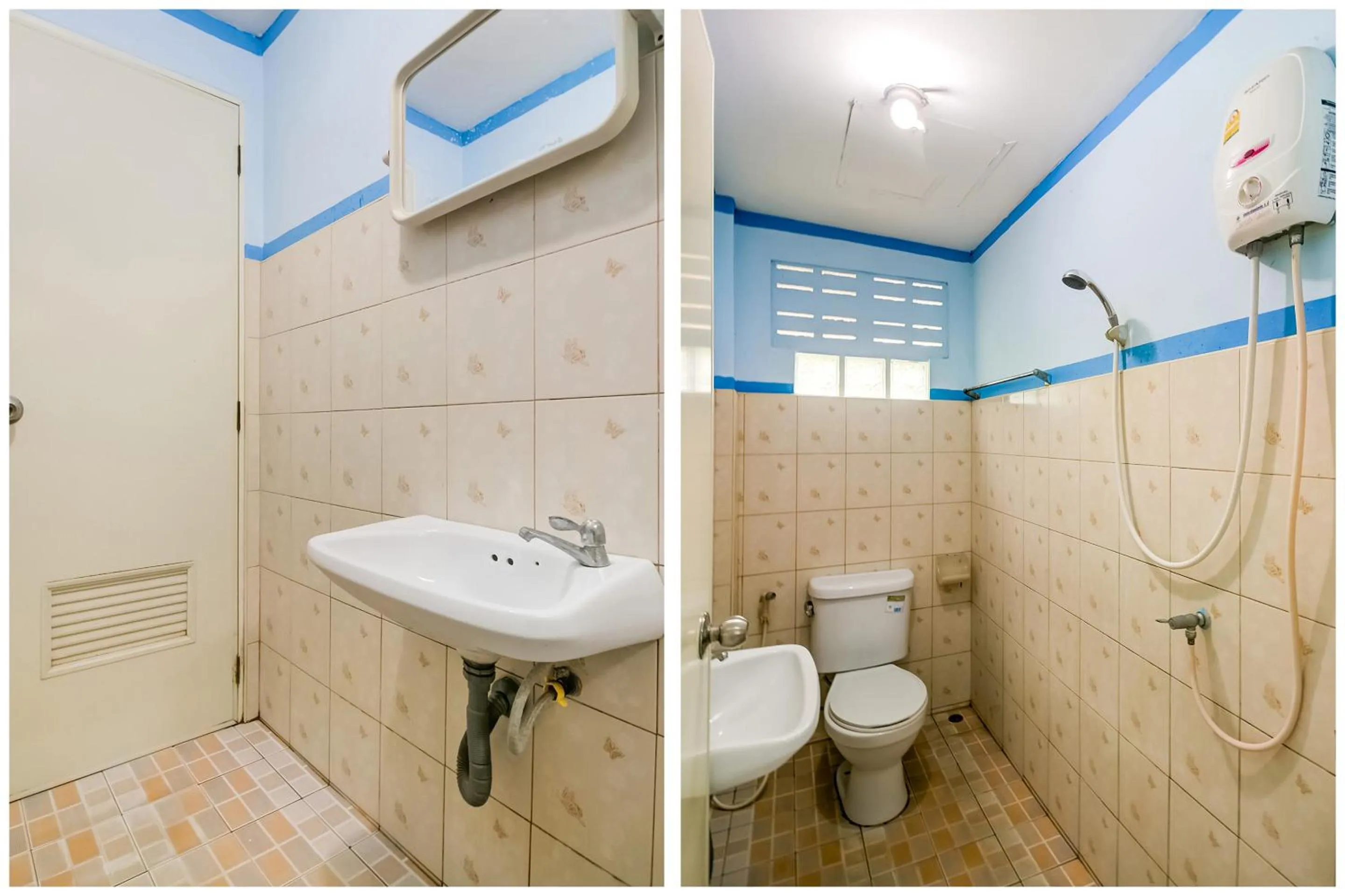 Bathroom in OYO 1080 Kanyapa Resort Kaeng Krachan