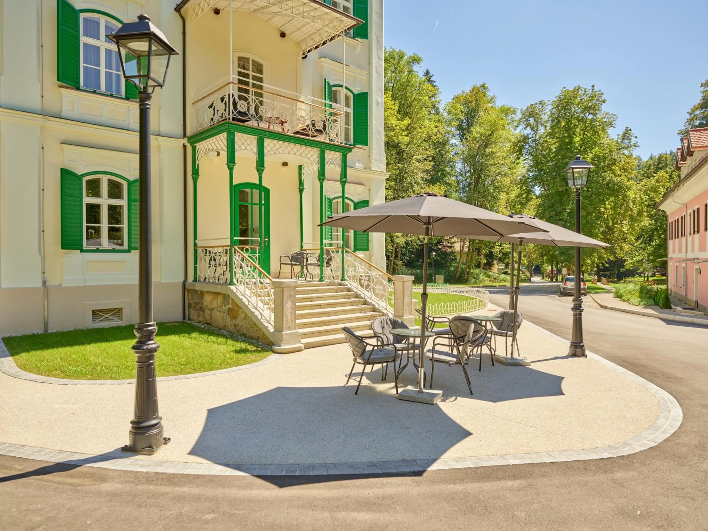 Patio in Boutique Hotel Dobrna - Terme Dobrna
