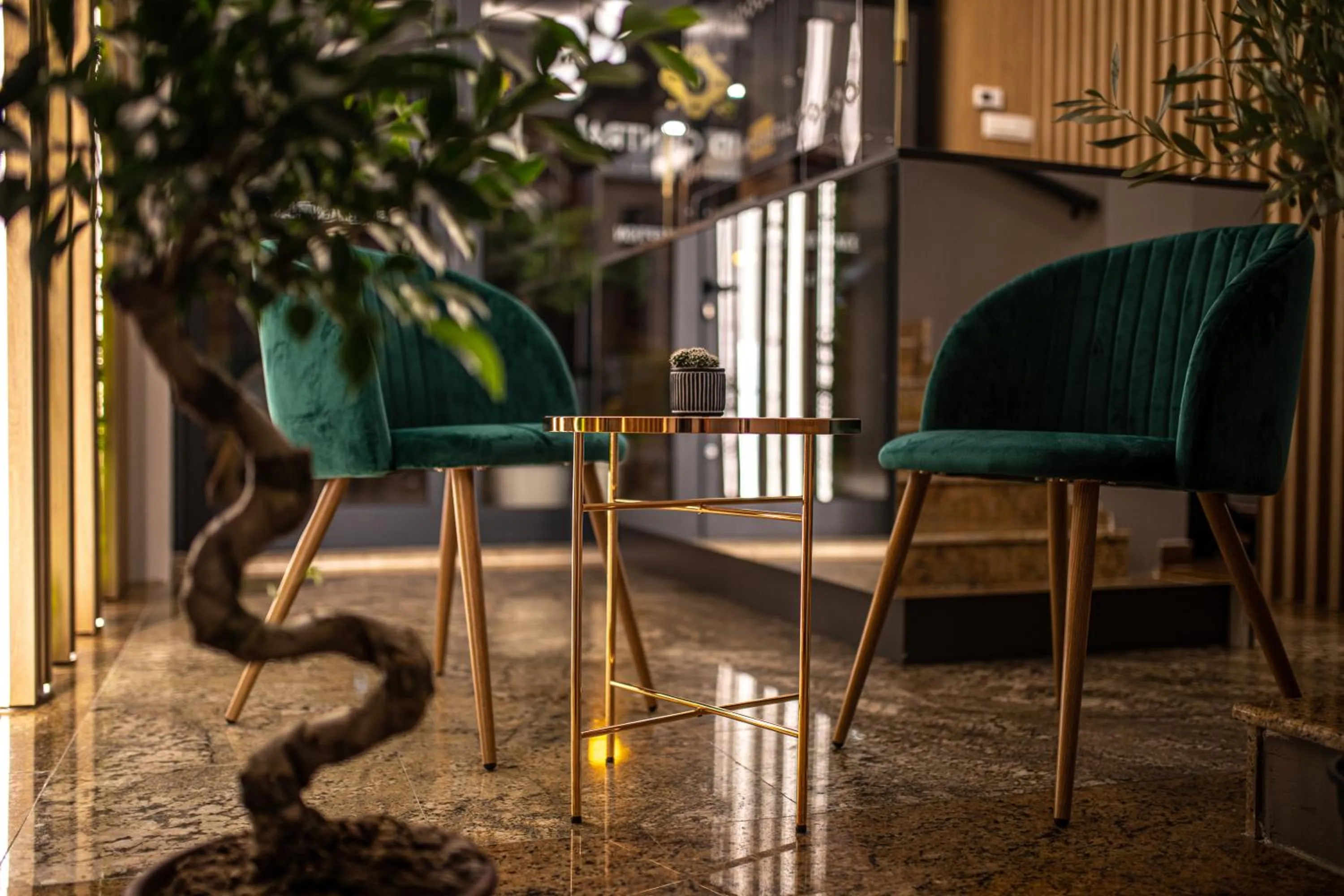 Lobby or reception in Grand Central Hotel