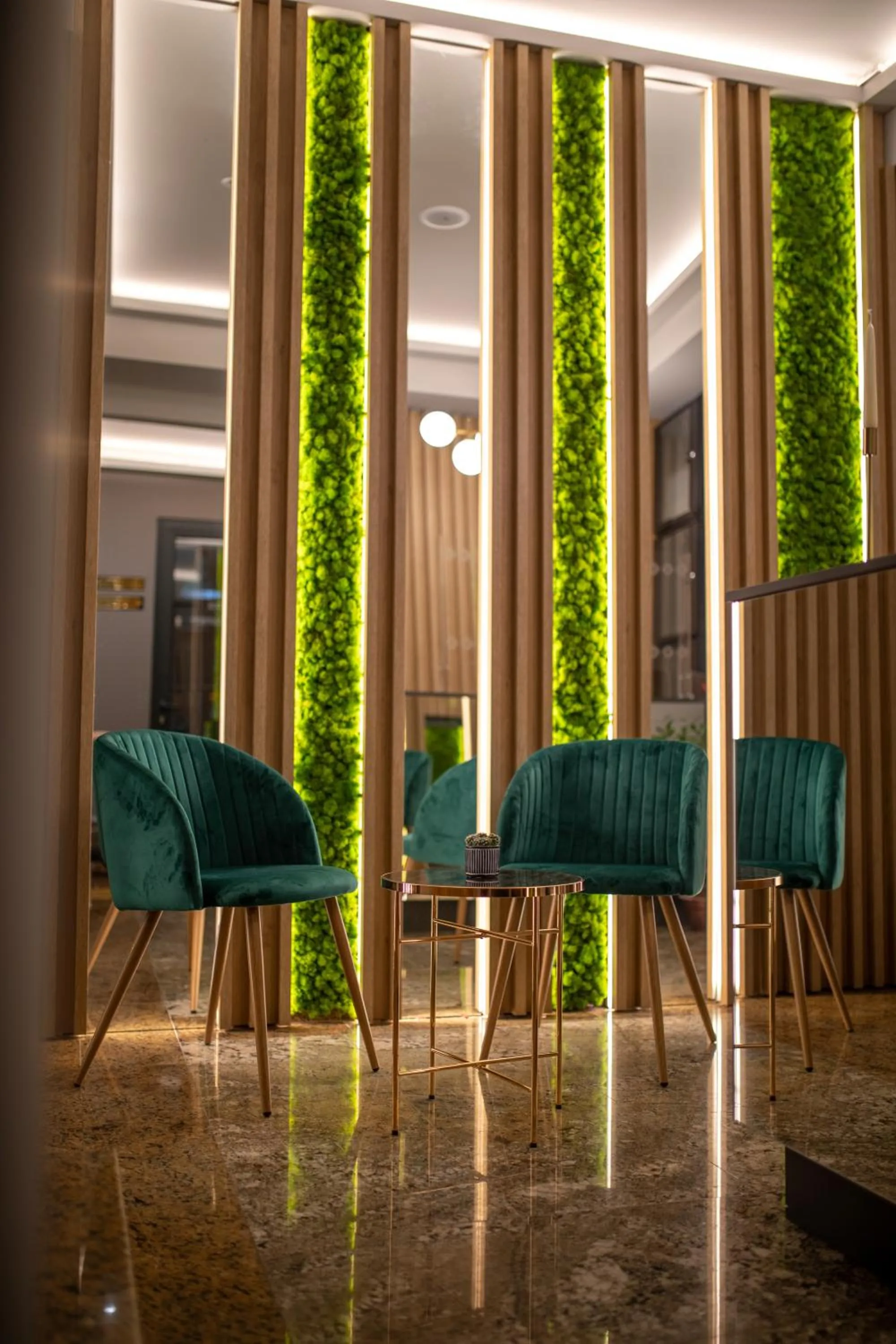 Lobby or reception in Grand Central Hotel