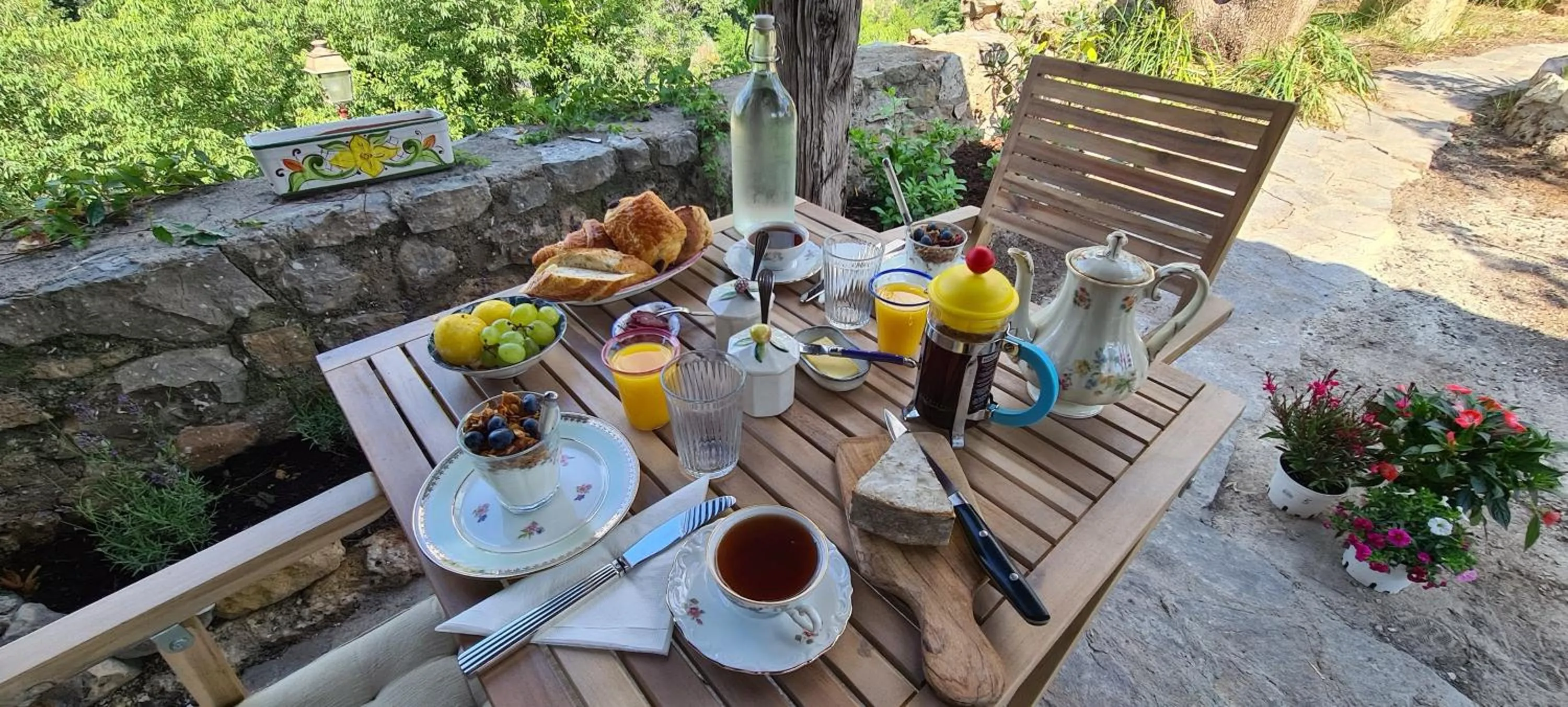 Breakfast in La Sentinelle