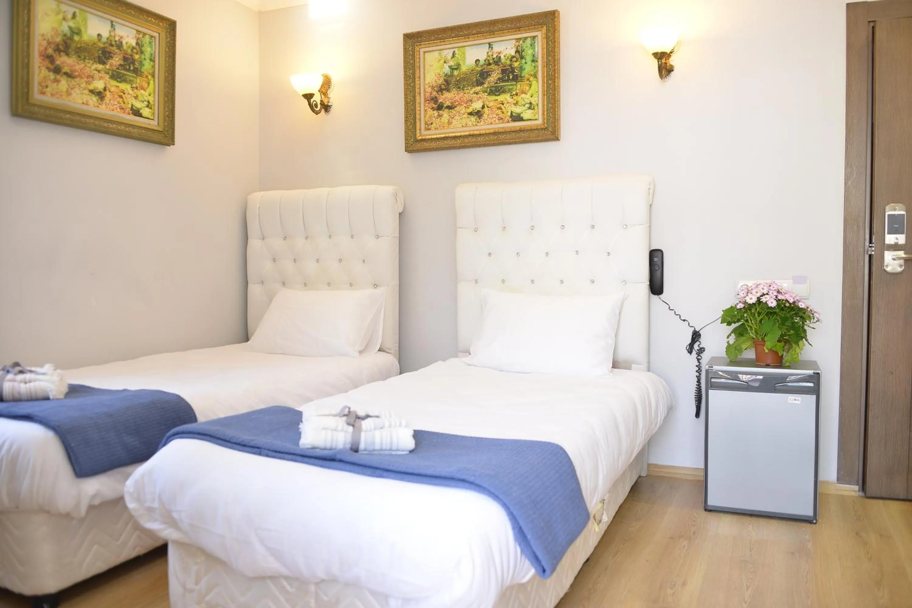 Bed in Pure Diamond Hotel