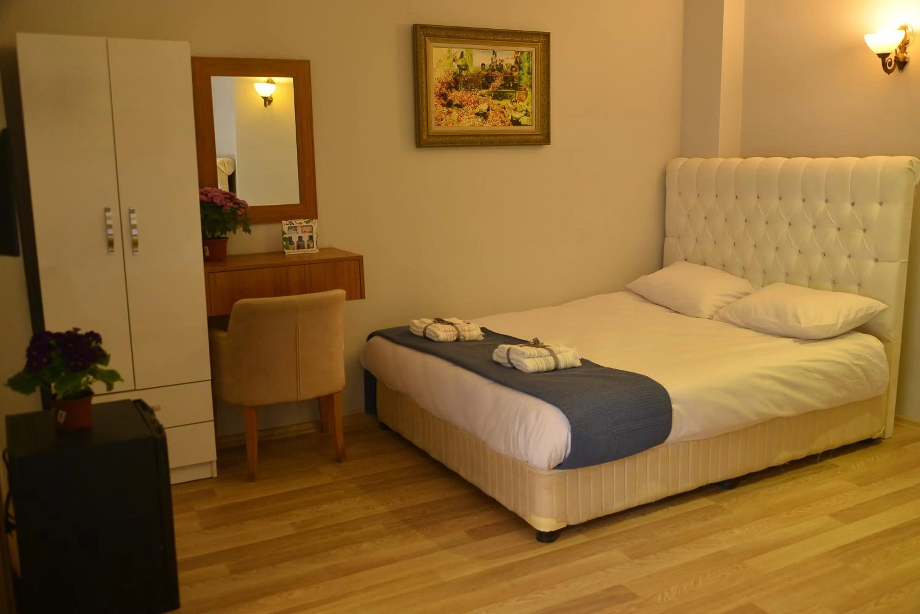 Bed in Pure Diamond Hotel