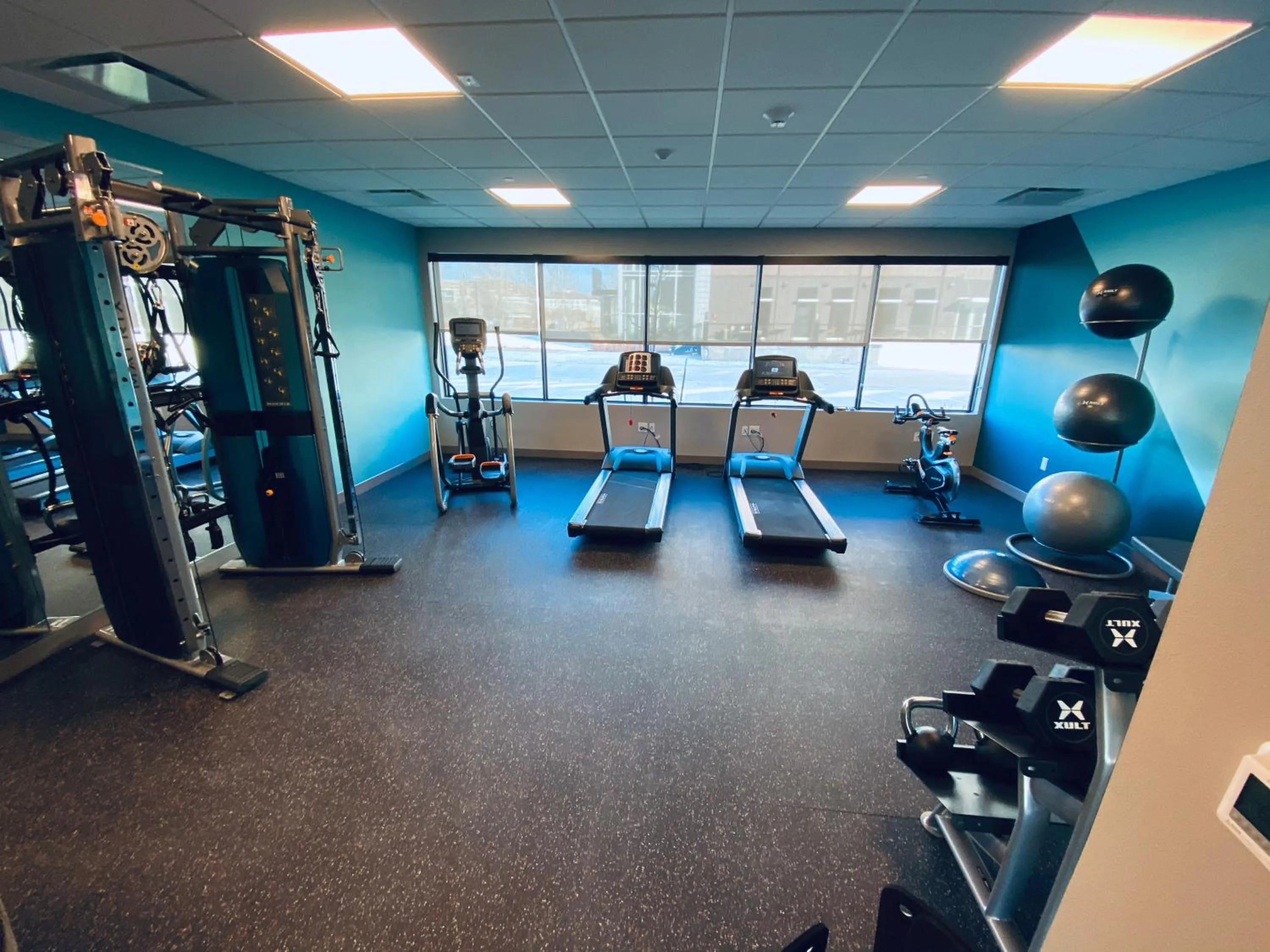 Fitness centre/facilities in avid hotel Sioux City - Downtown by IHG