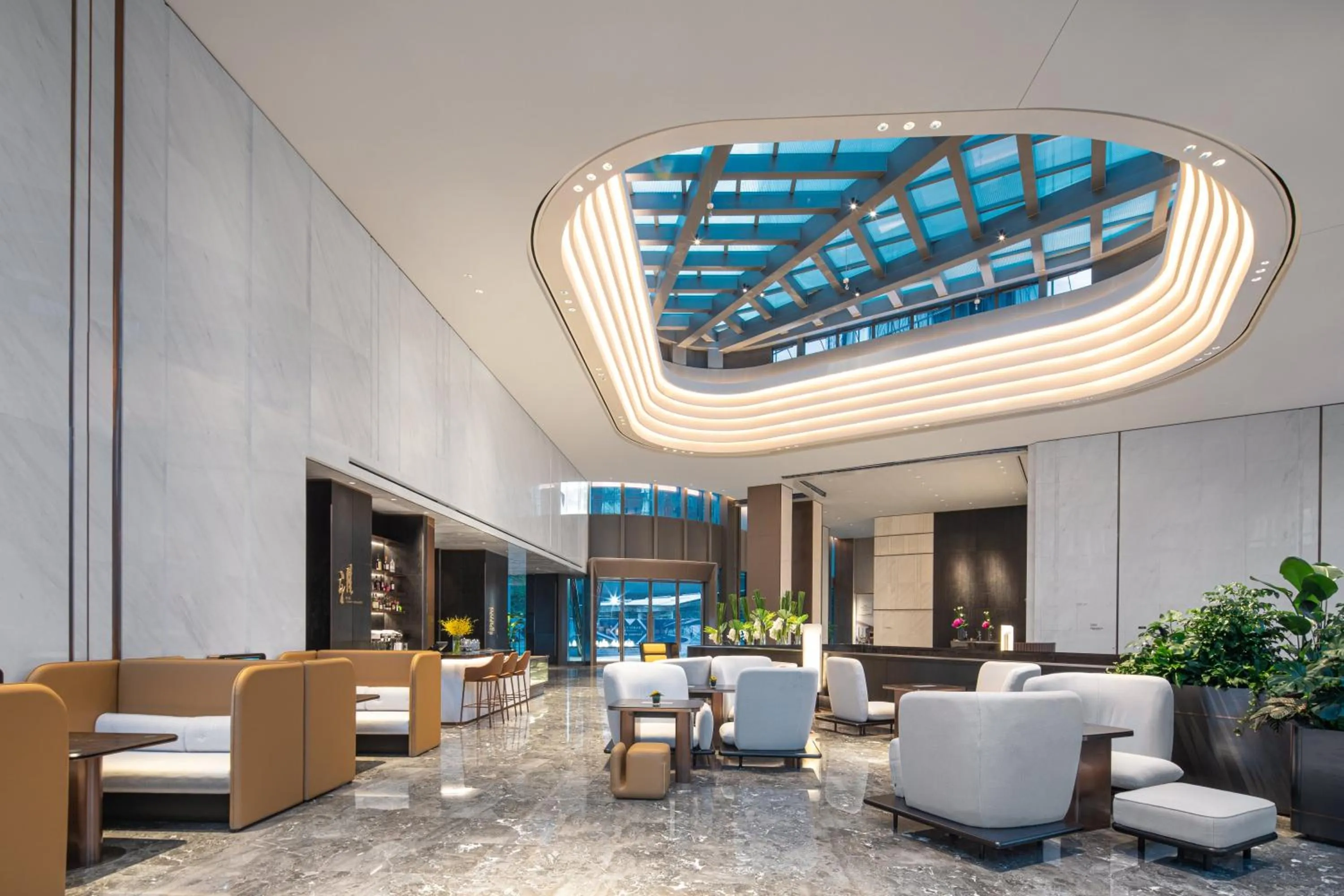 Property building in Crowne Plaza Shanghai Hongqiao by IHG