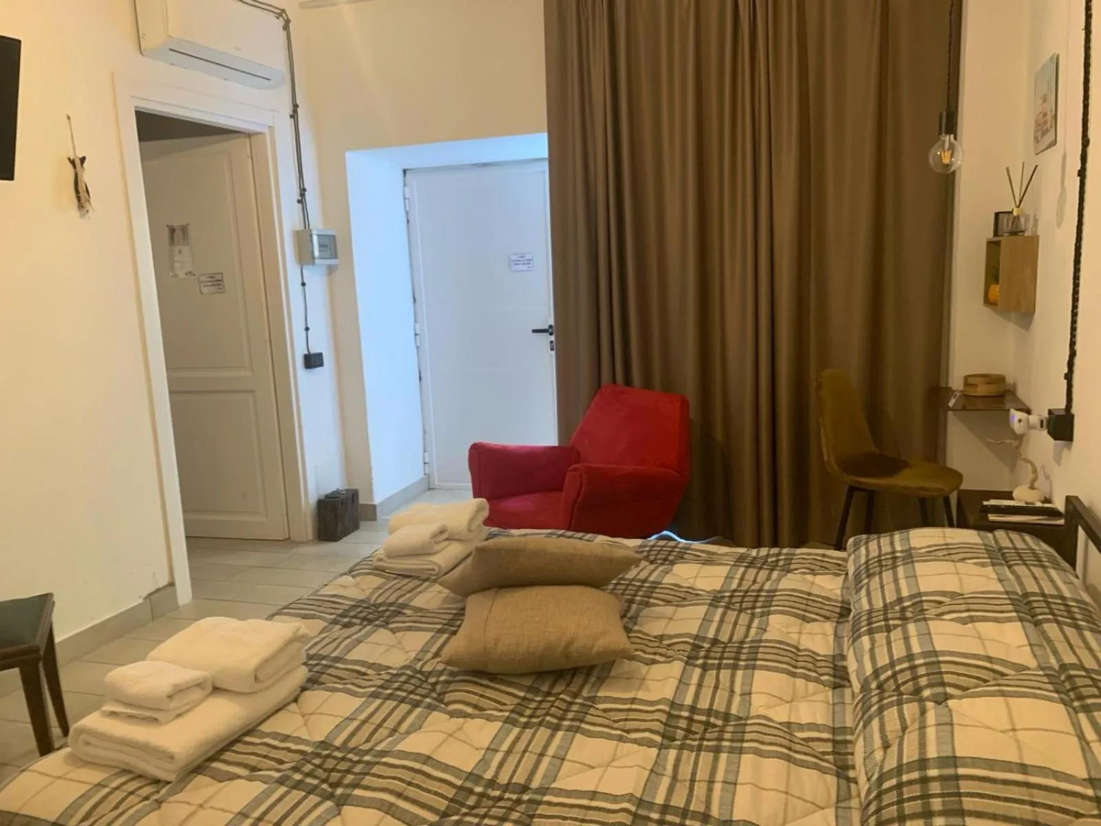 Bed in Ci Thorno Hotel