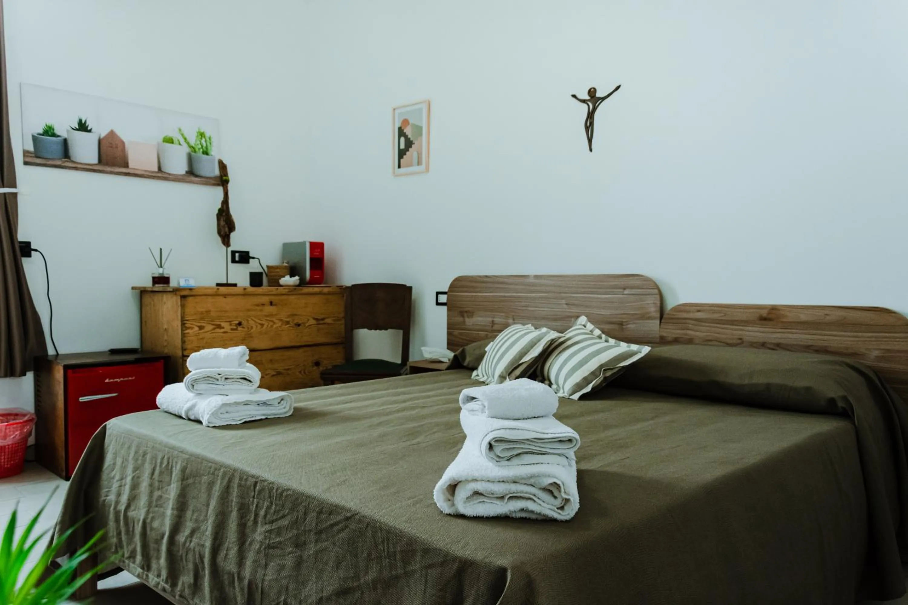 Bed in Ci Thorno Hotel