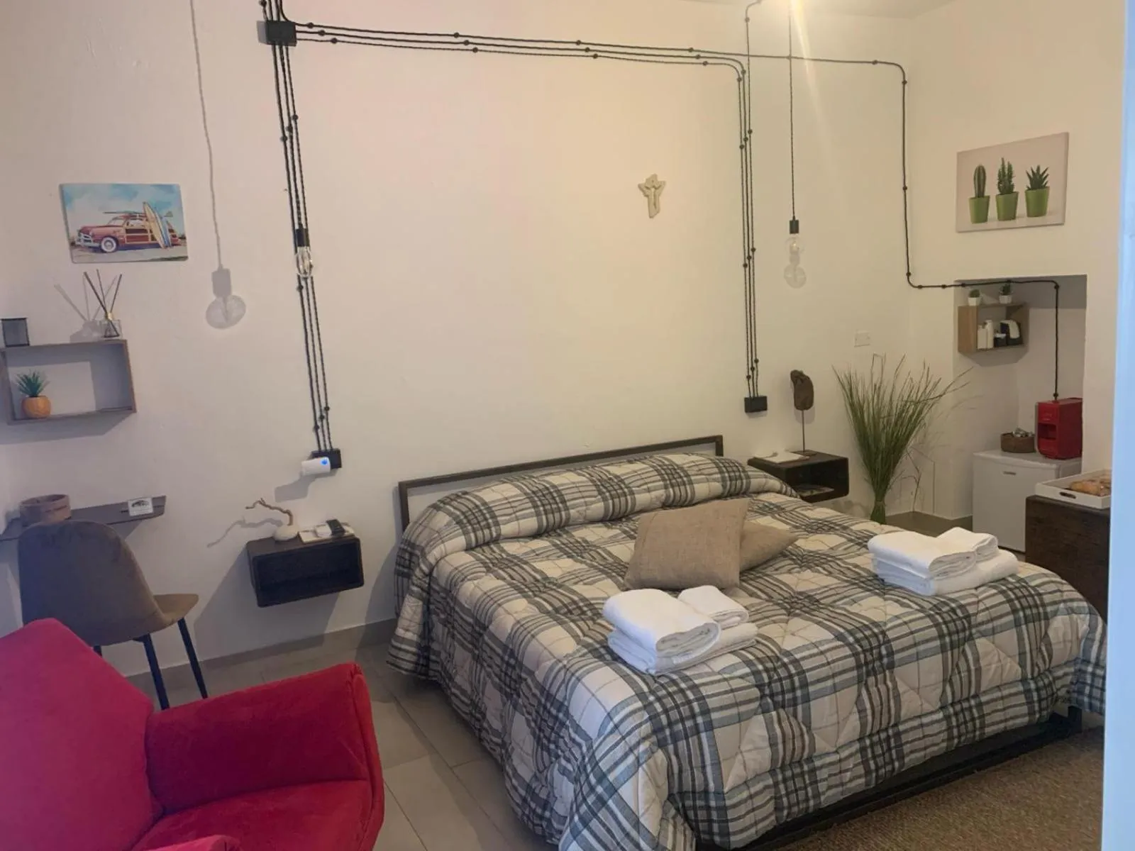 Bed in Ci Thorno Hotel