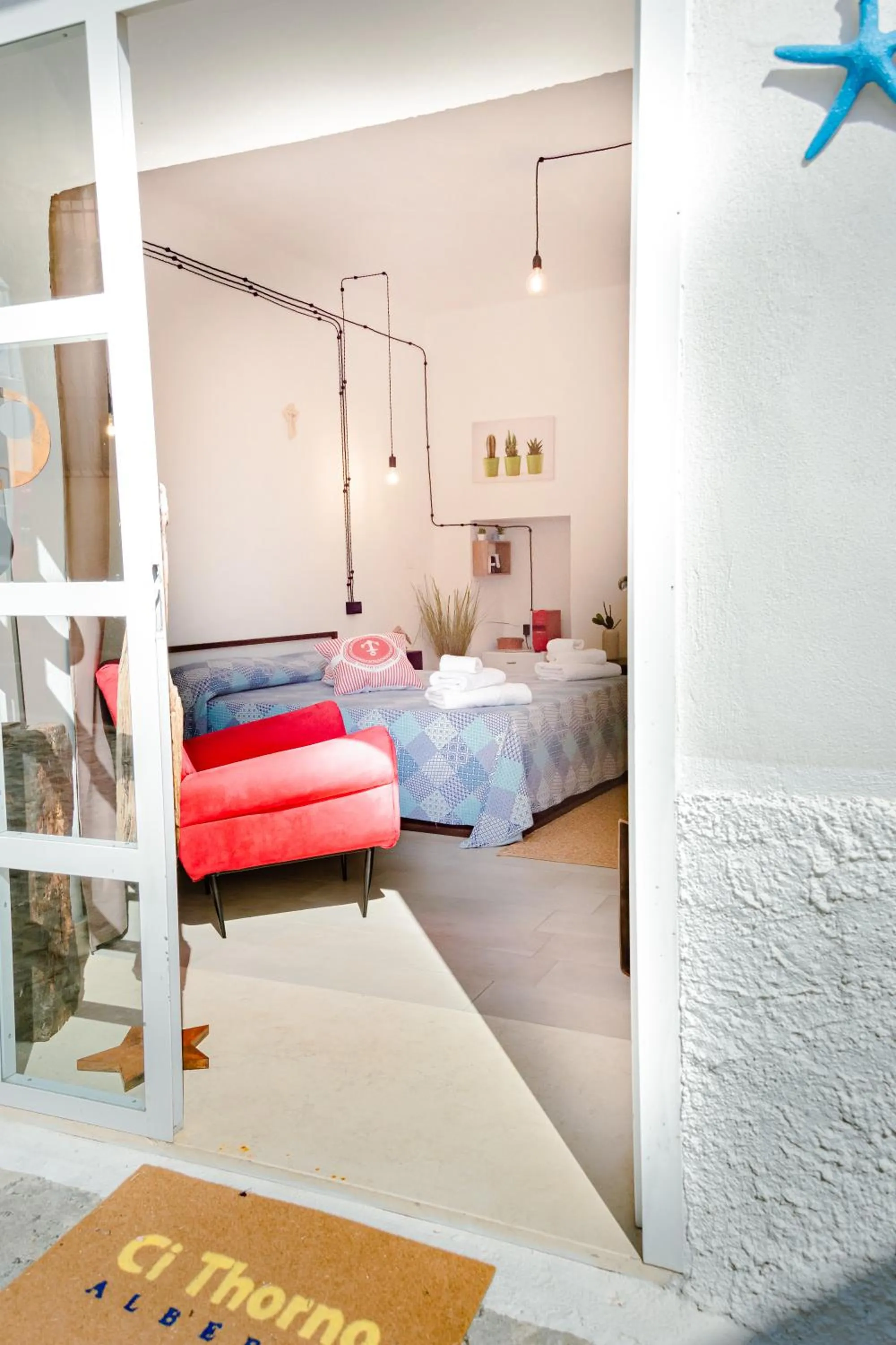 Bed in Ci Thorno Hotel