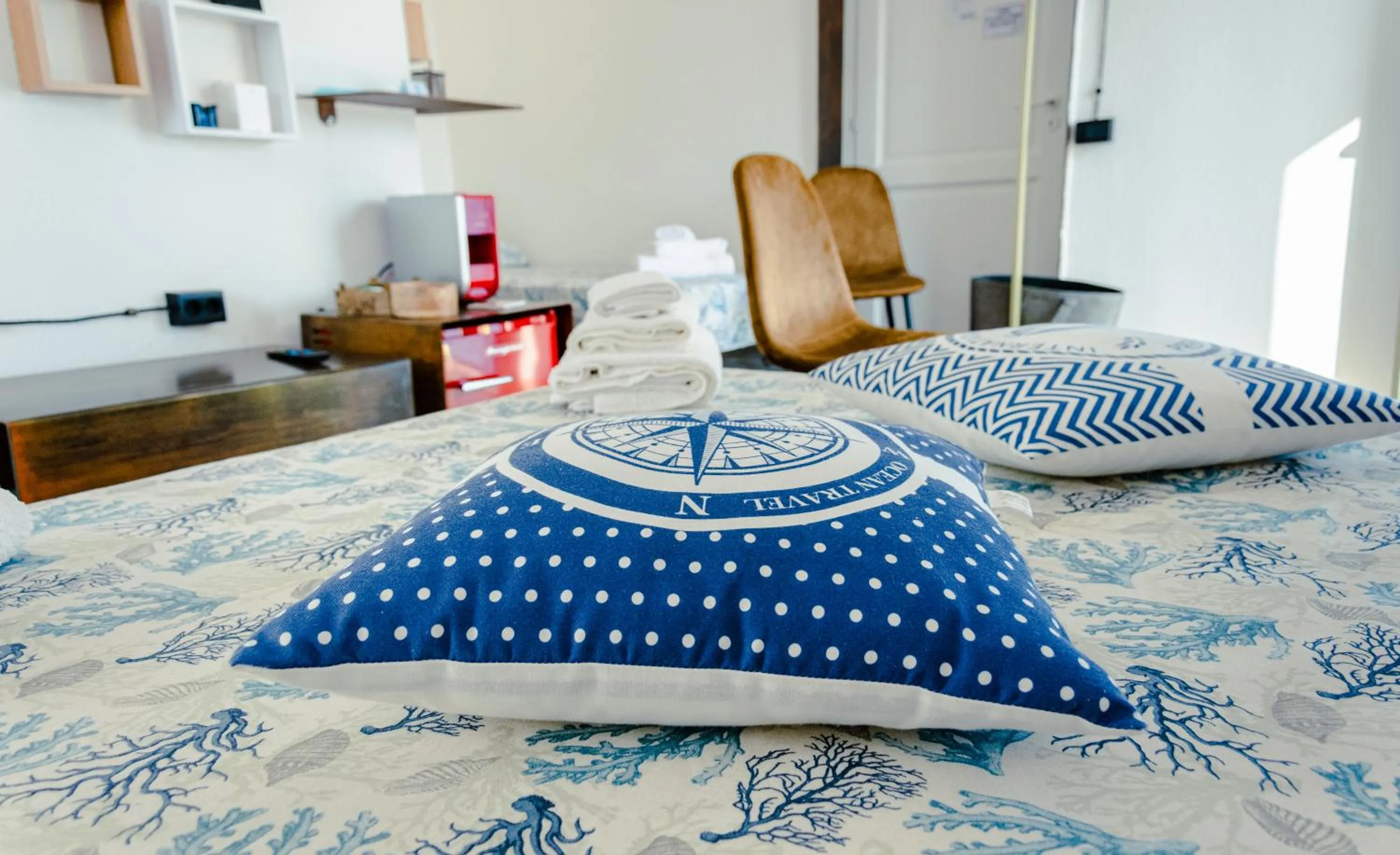 Bed in Ci Thorno Hotel