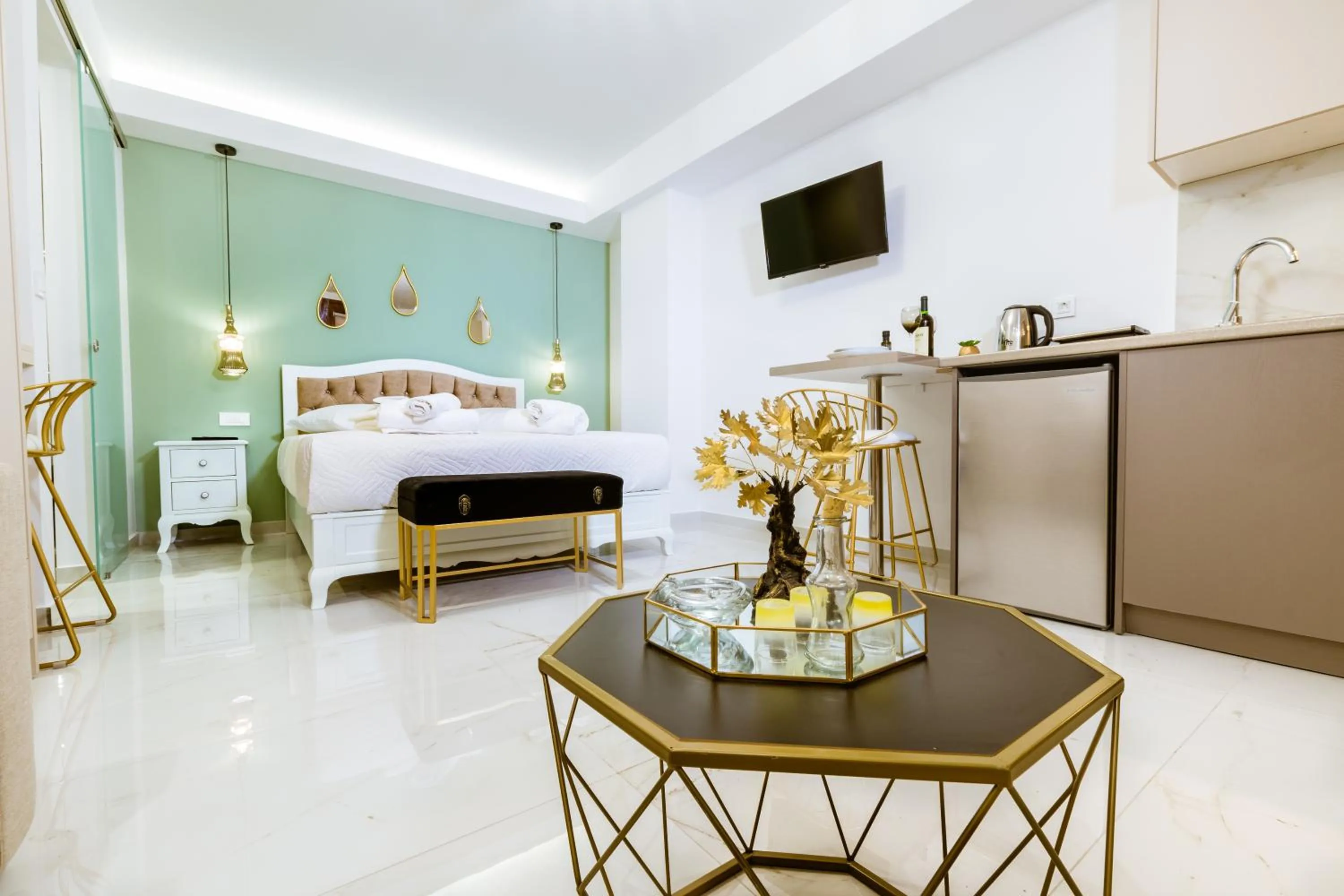 Bed in Konmari Boutique Suites