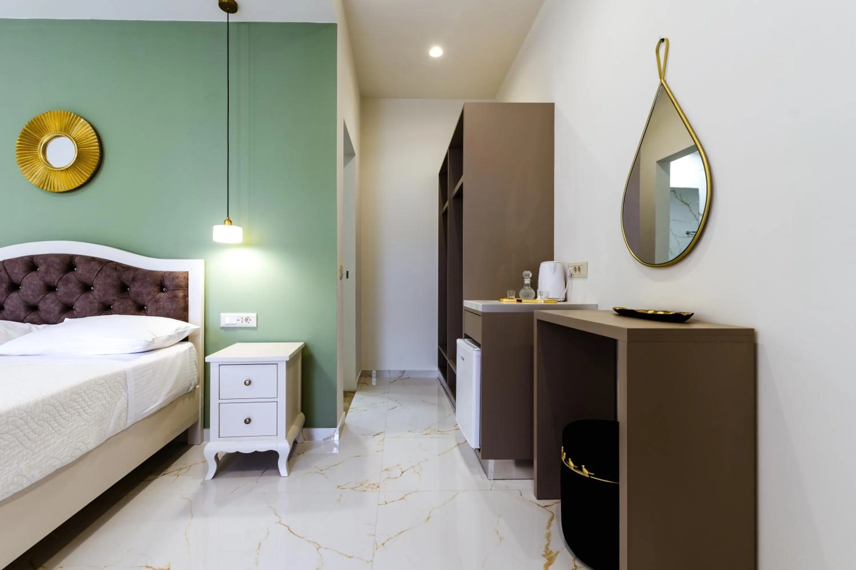 Bed in Konmari Boutique Suites