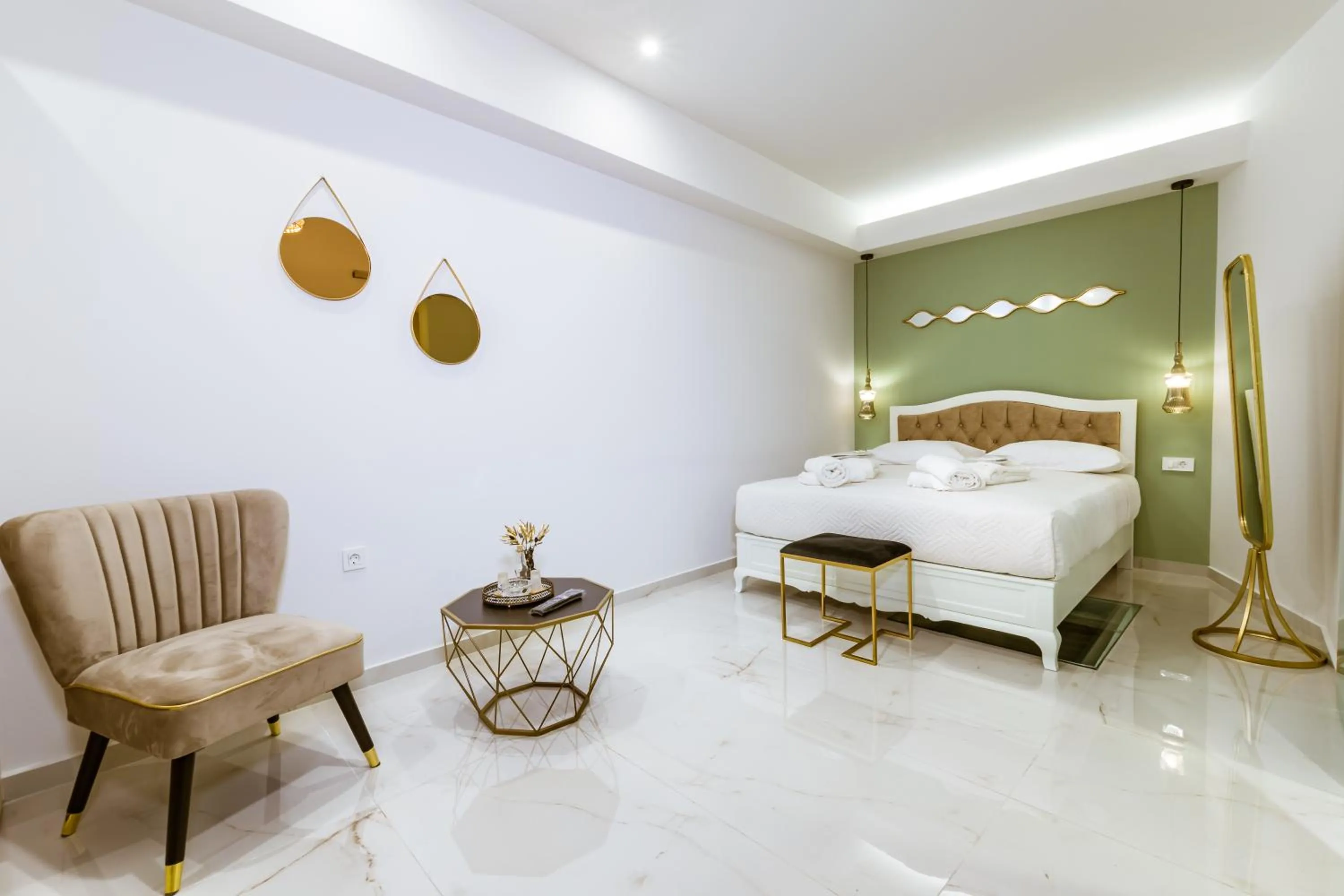 Bed in Konmari Boutique Suites