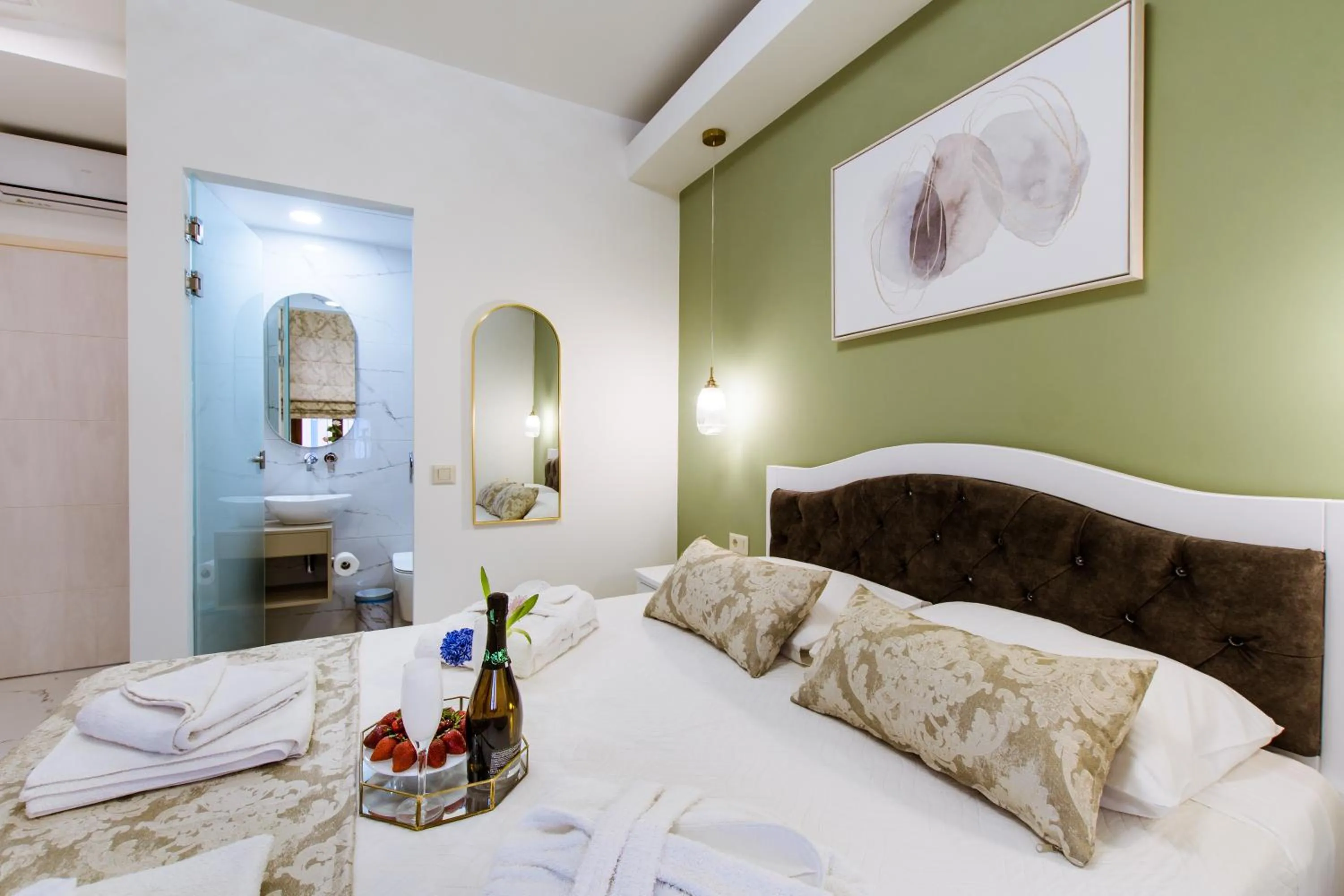 Bed in Konmari Boutique Suites