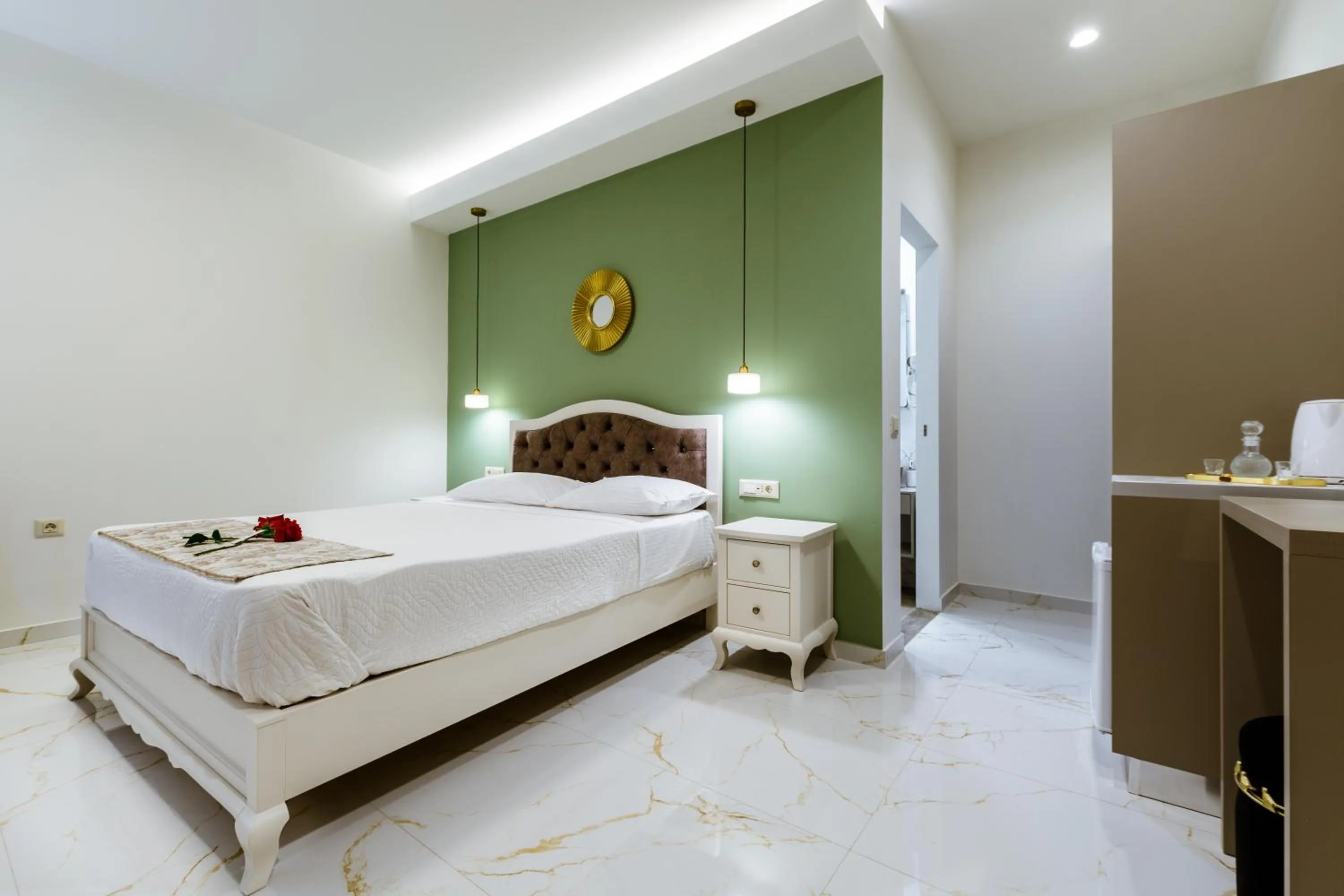 Bed in Konmari Boutique Suites