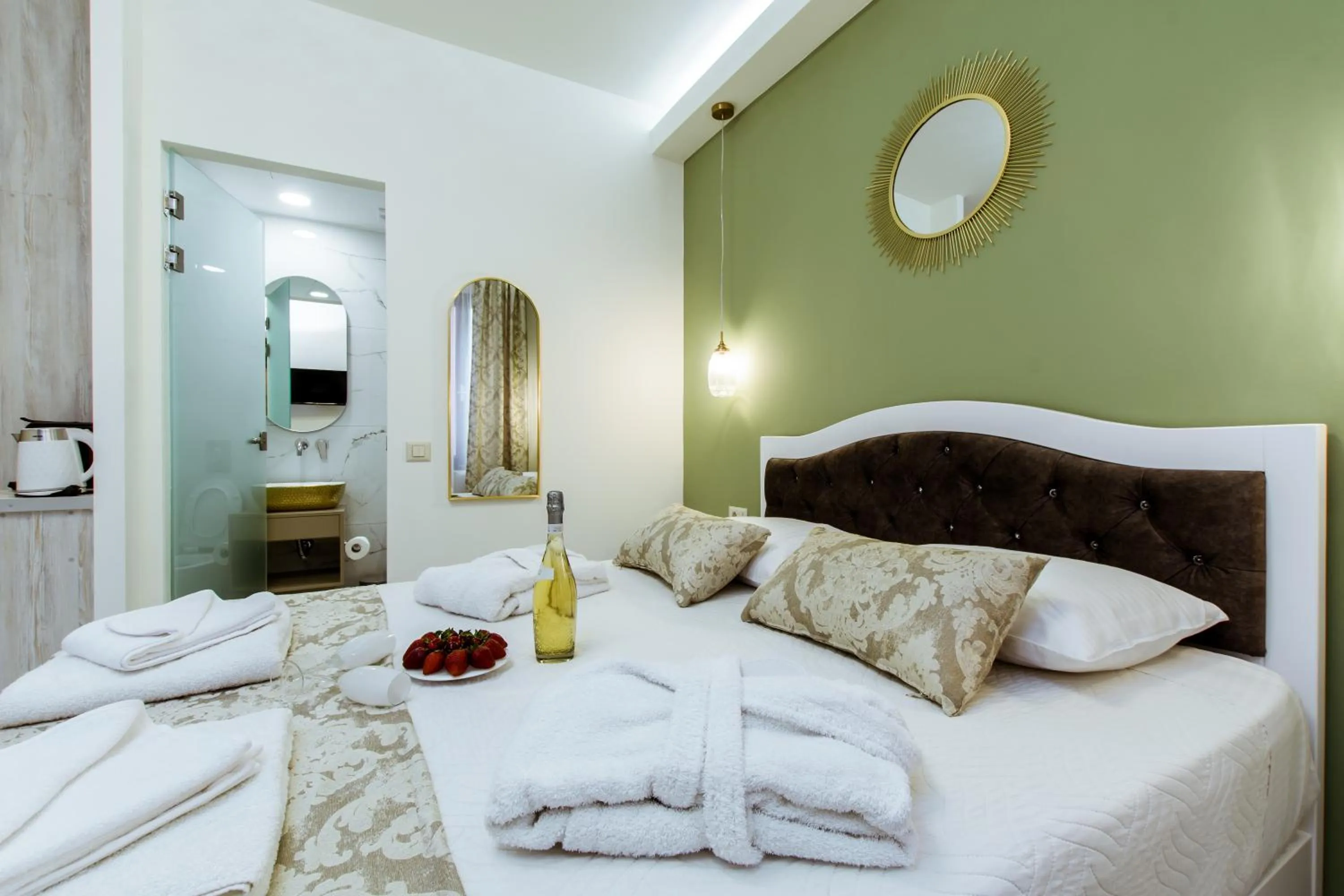 Bed in Konmari Boutique Suites